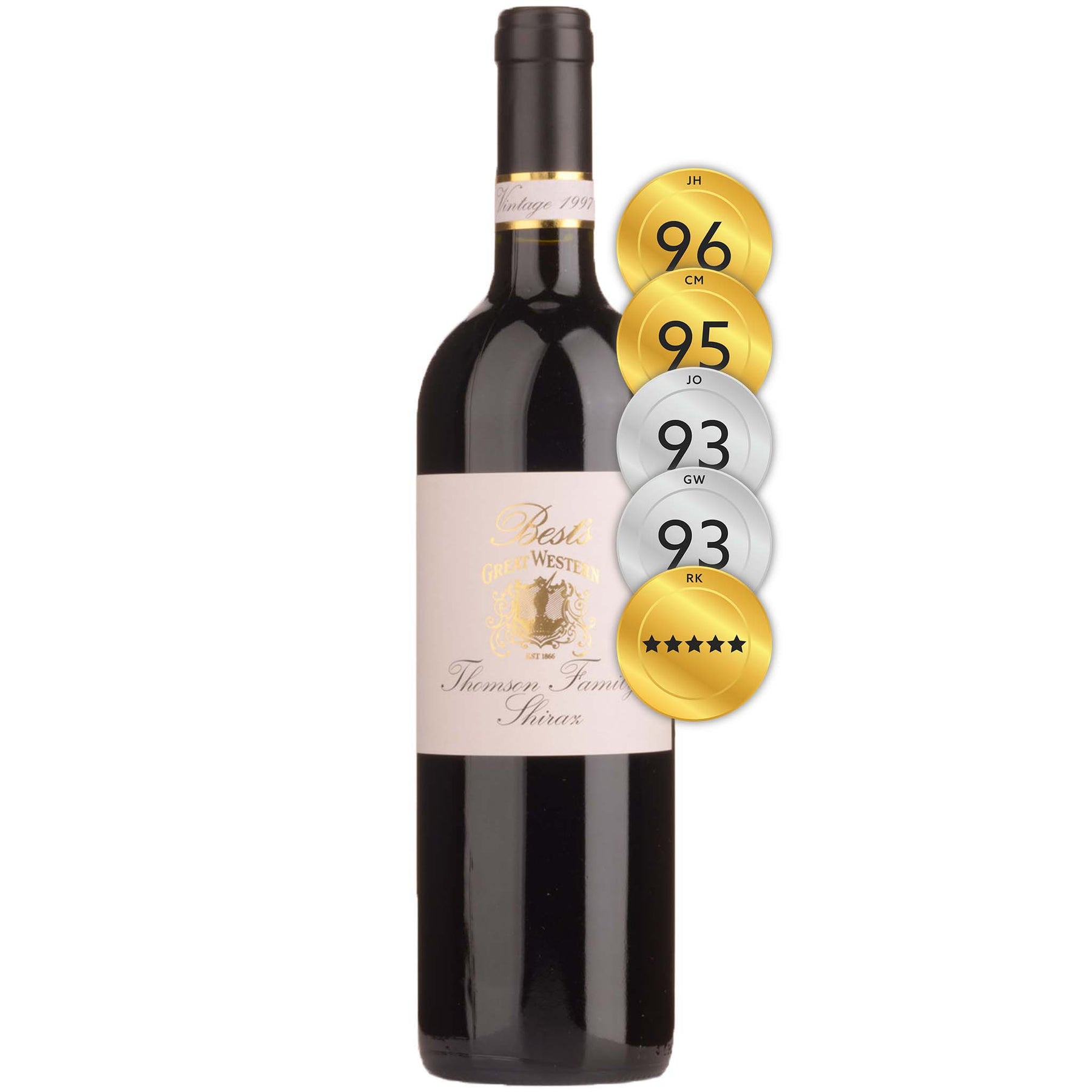 Best's Great Western Thomson Family Shiraz 2001 (1500ml)