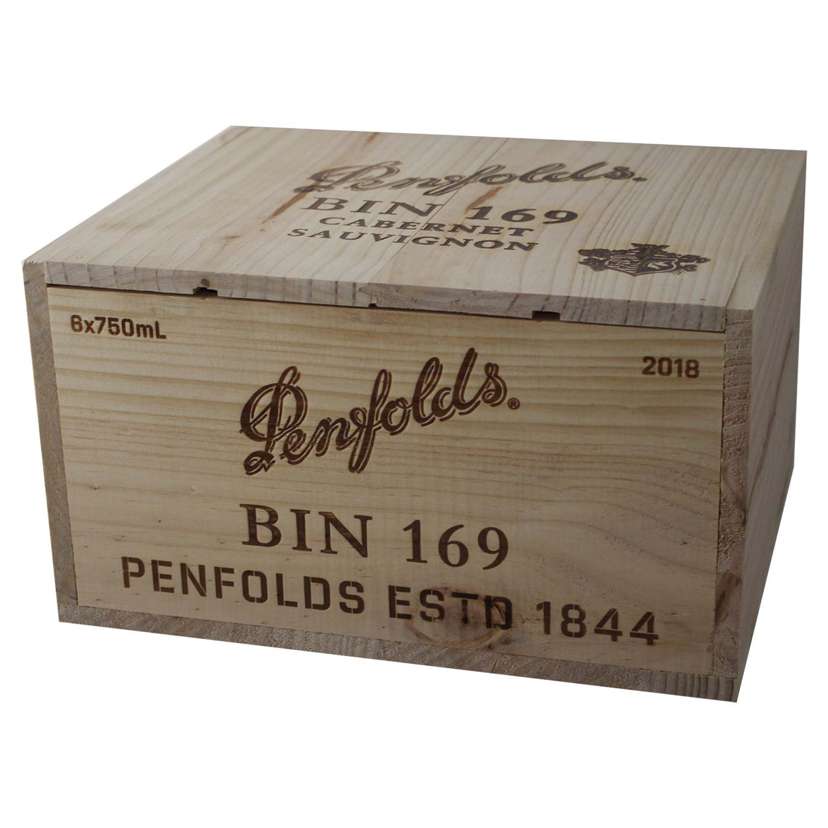 Penfolds Bin 169 2018 Timber Box (6 pack)