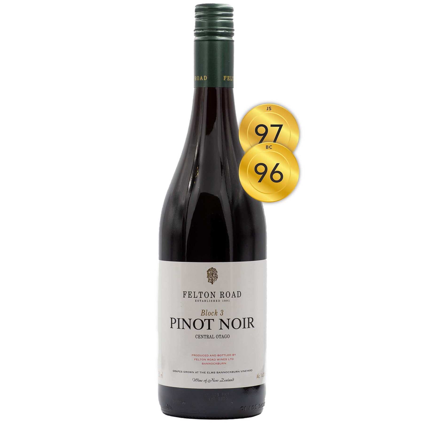 Felton Road Block 3 Pinot Noir 2015