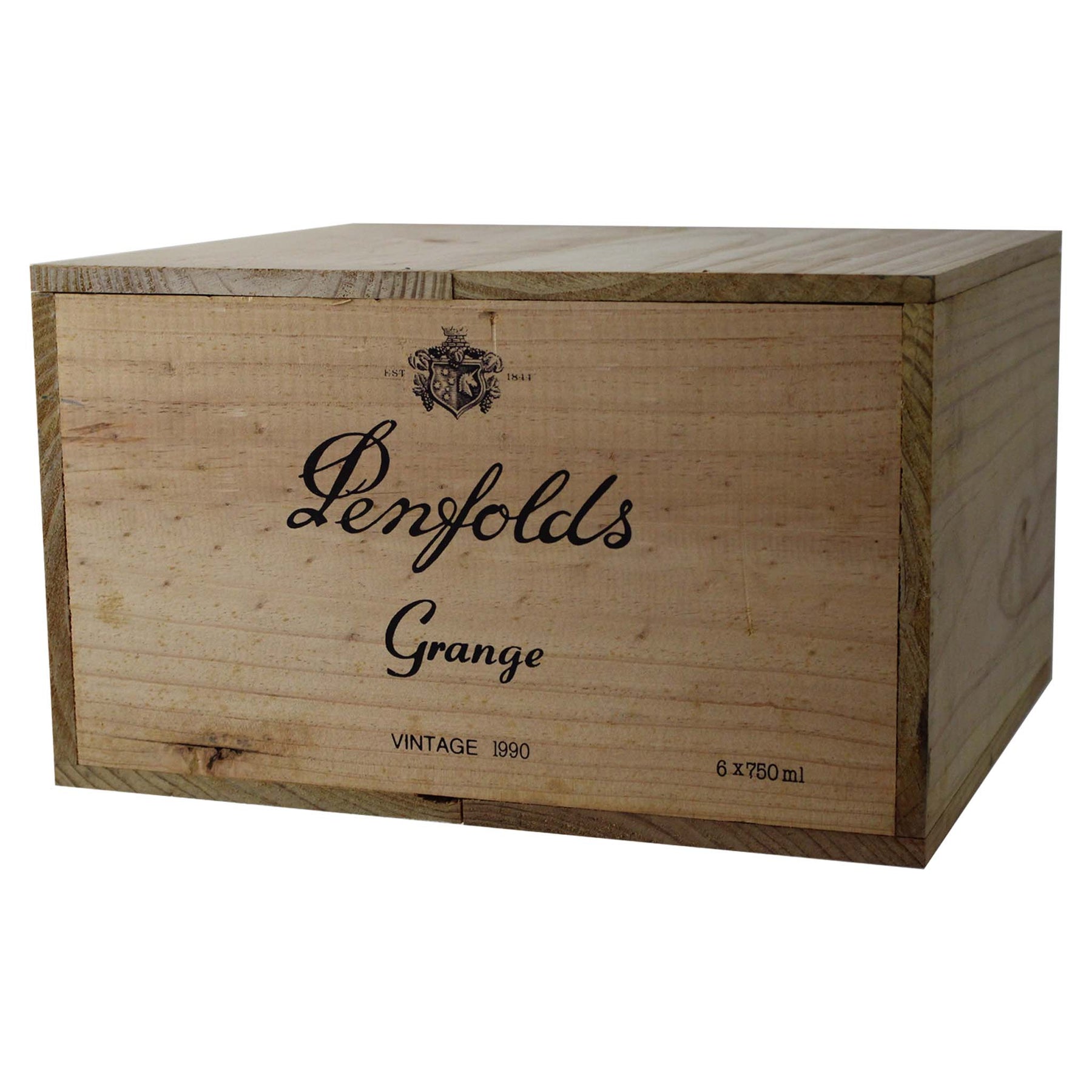 Penfolds Grange 1990 Timber Box (6 pack)