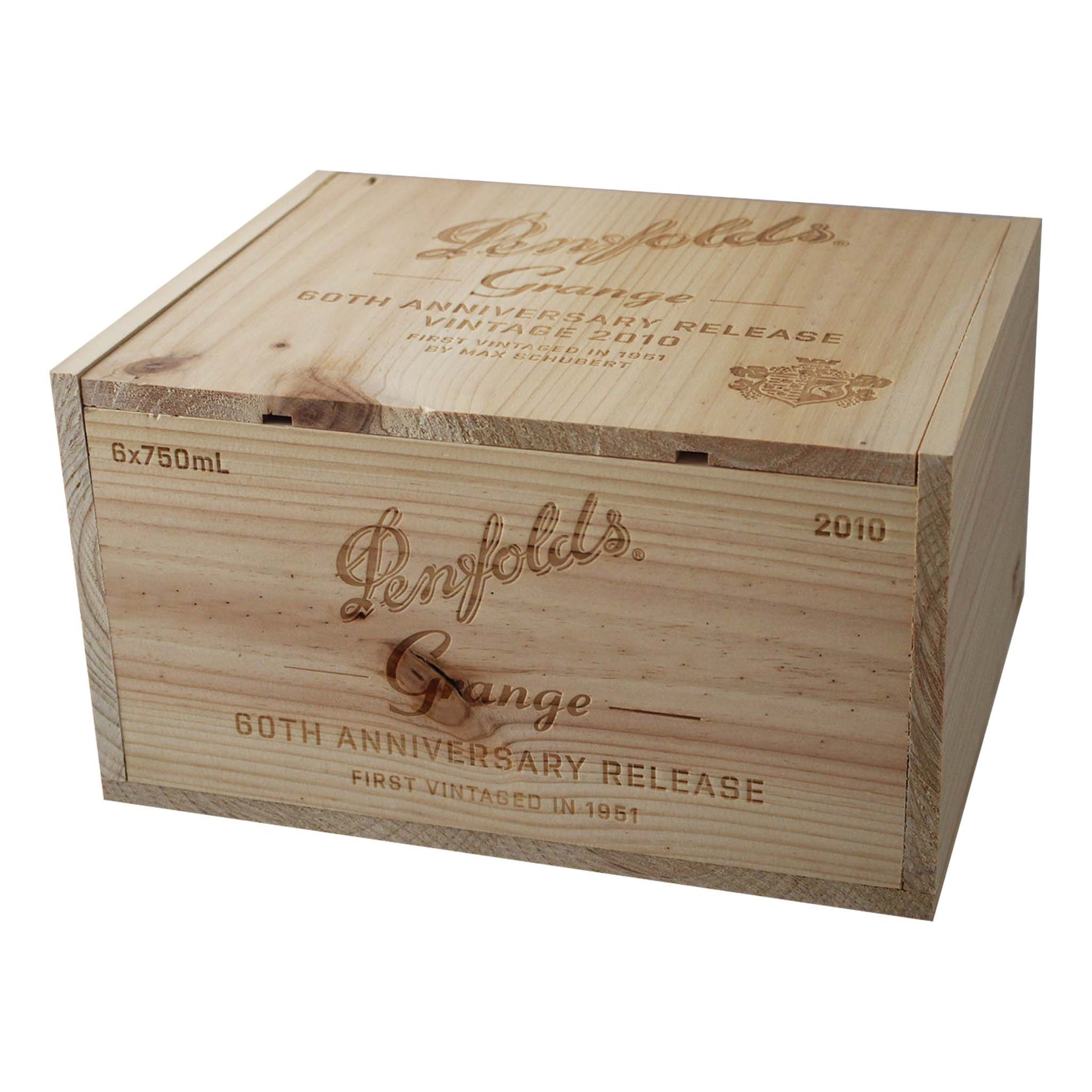 Penfolds Grange 2010 Timber Box (6 pack)