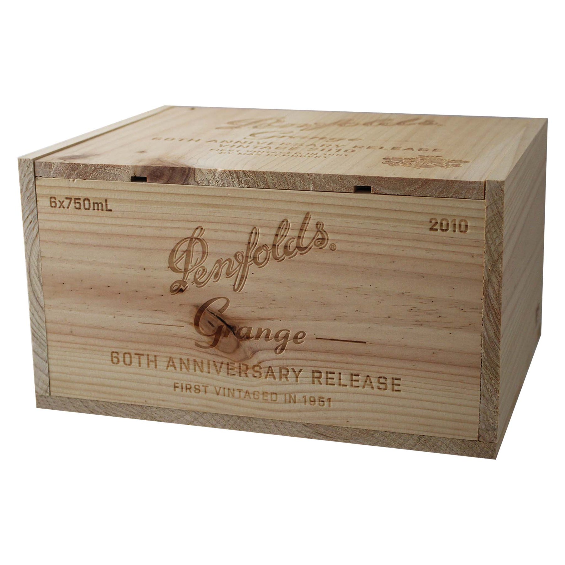 Penfolds Grange 2010 Timber Box (6 pack)