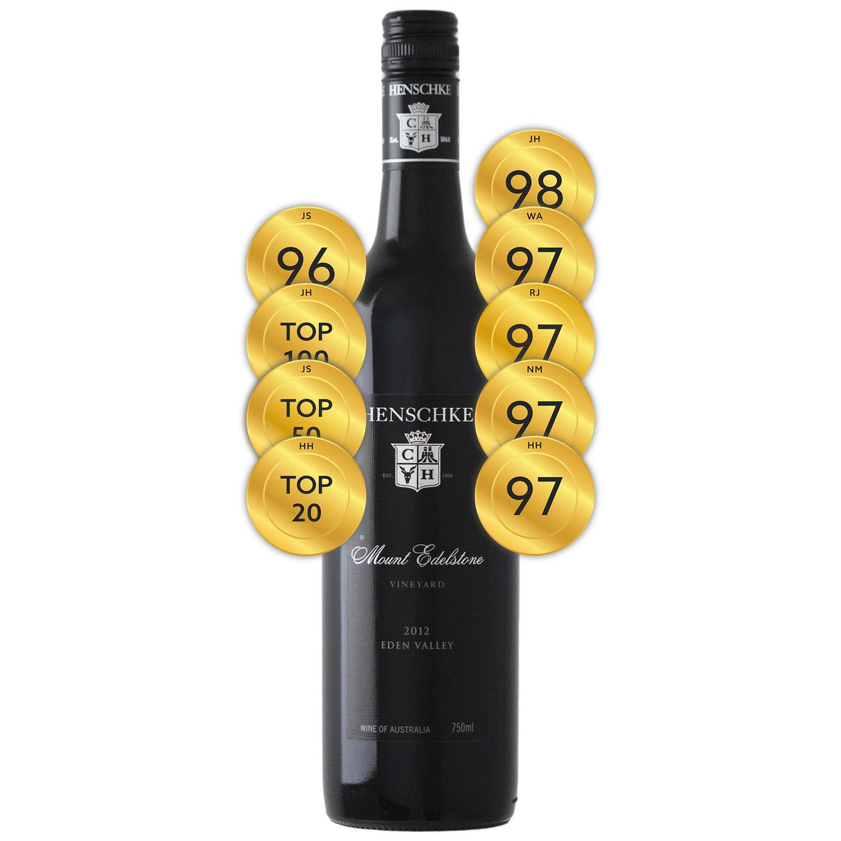 Henschke Mount Edelstone Shiraz 2012 (Gift Box)