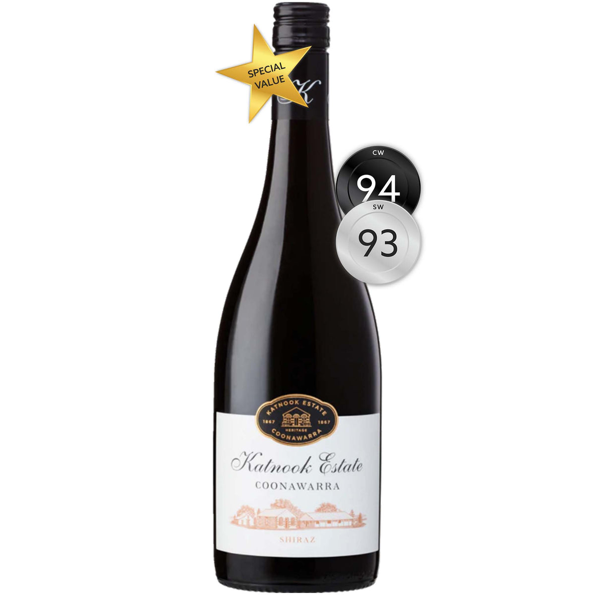 Katnook Estate Coonawarra Shiraz 2021