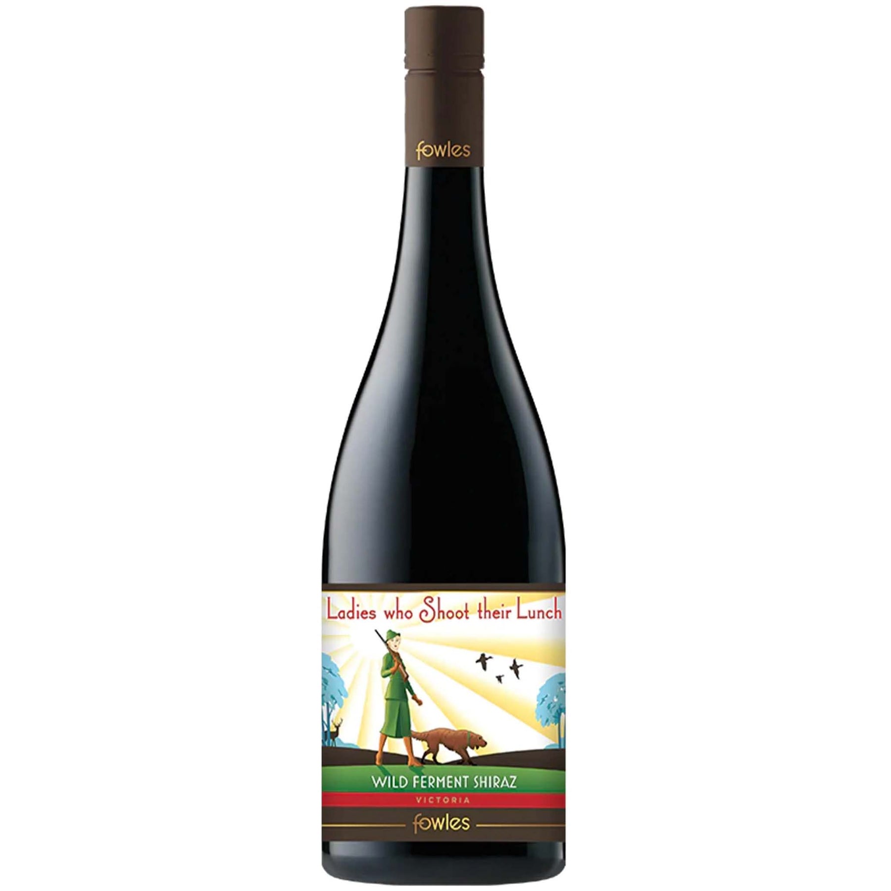 Ladies who Shoot their Lunch Wild Ferment Shiraz 2019