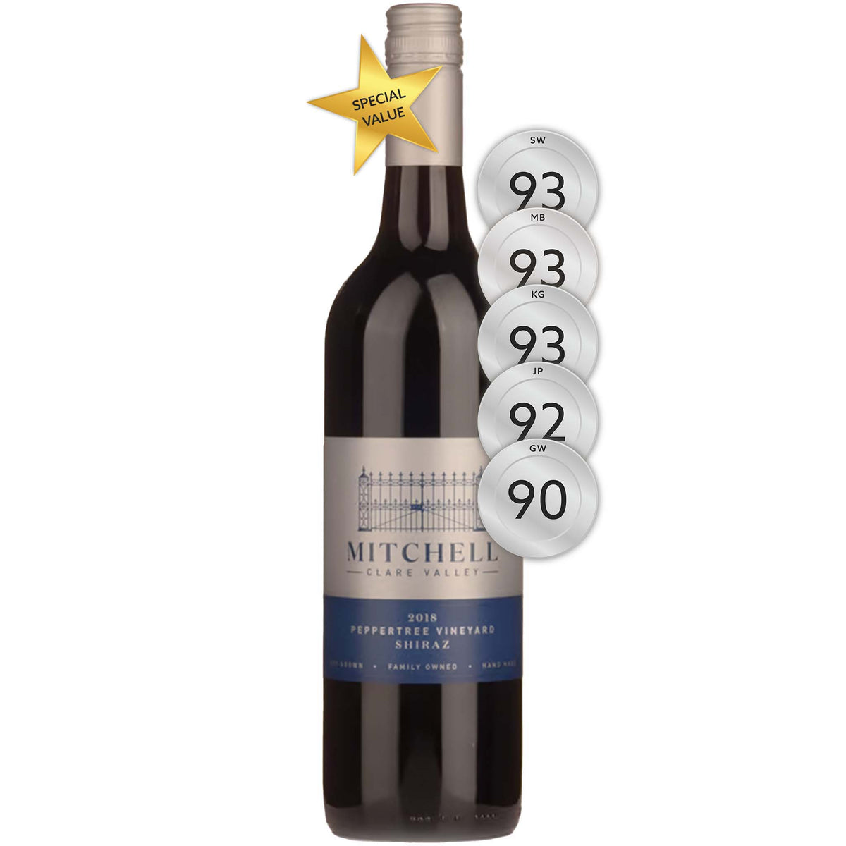 Mitchell Peppertree Vineyard Shiraz 2018