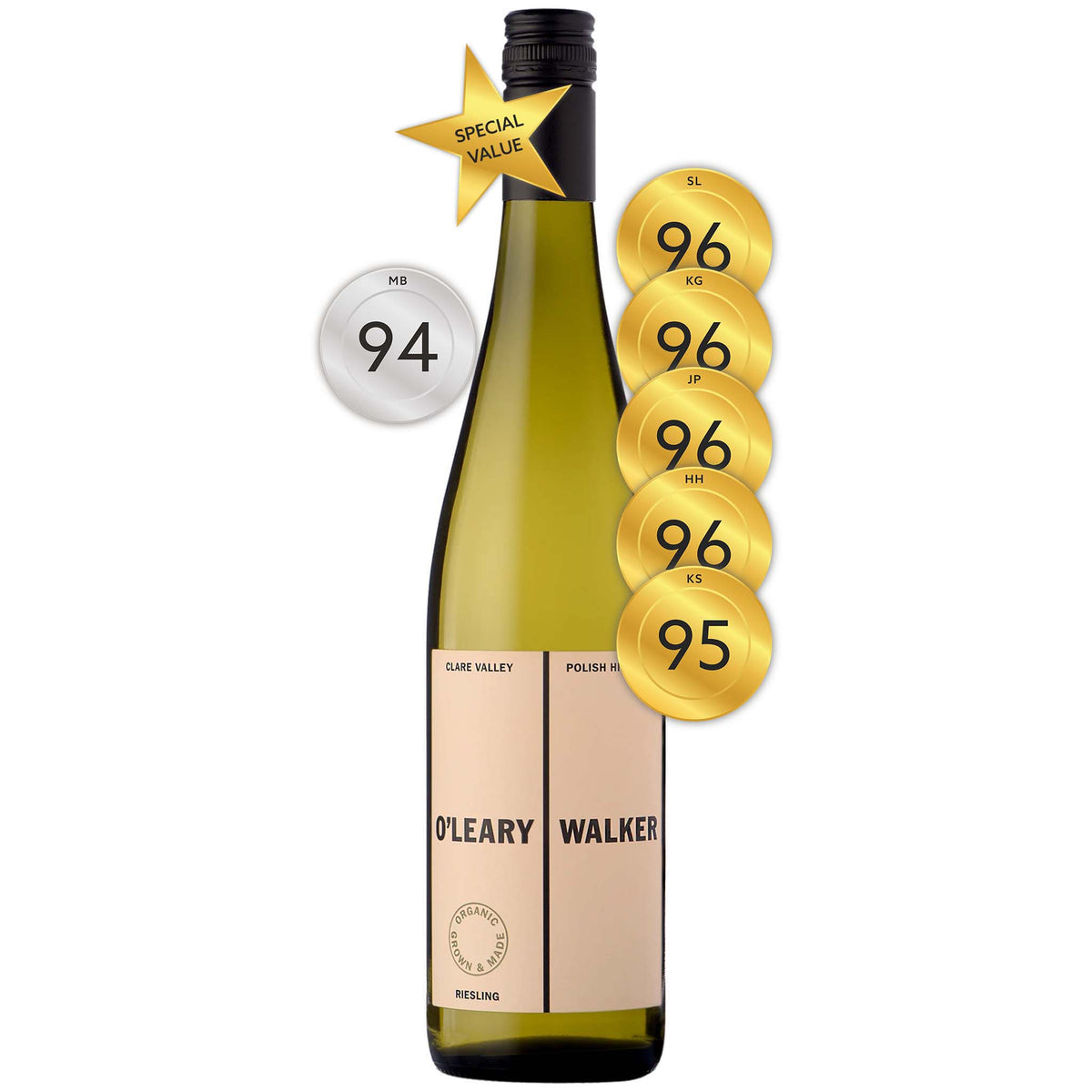 O'Leary Walker Polish Hill River Riesling 2023