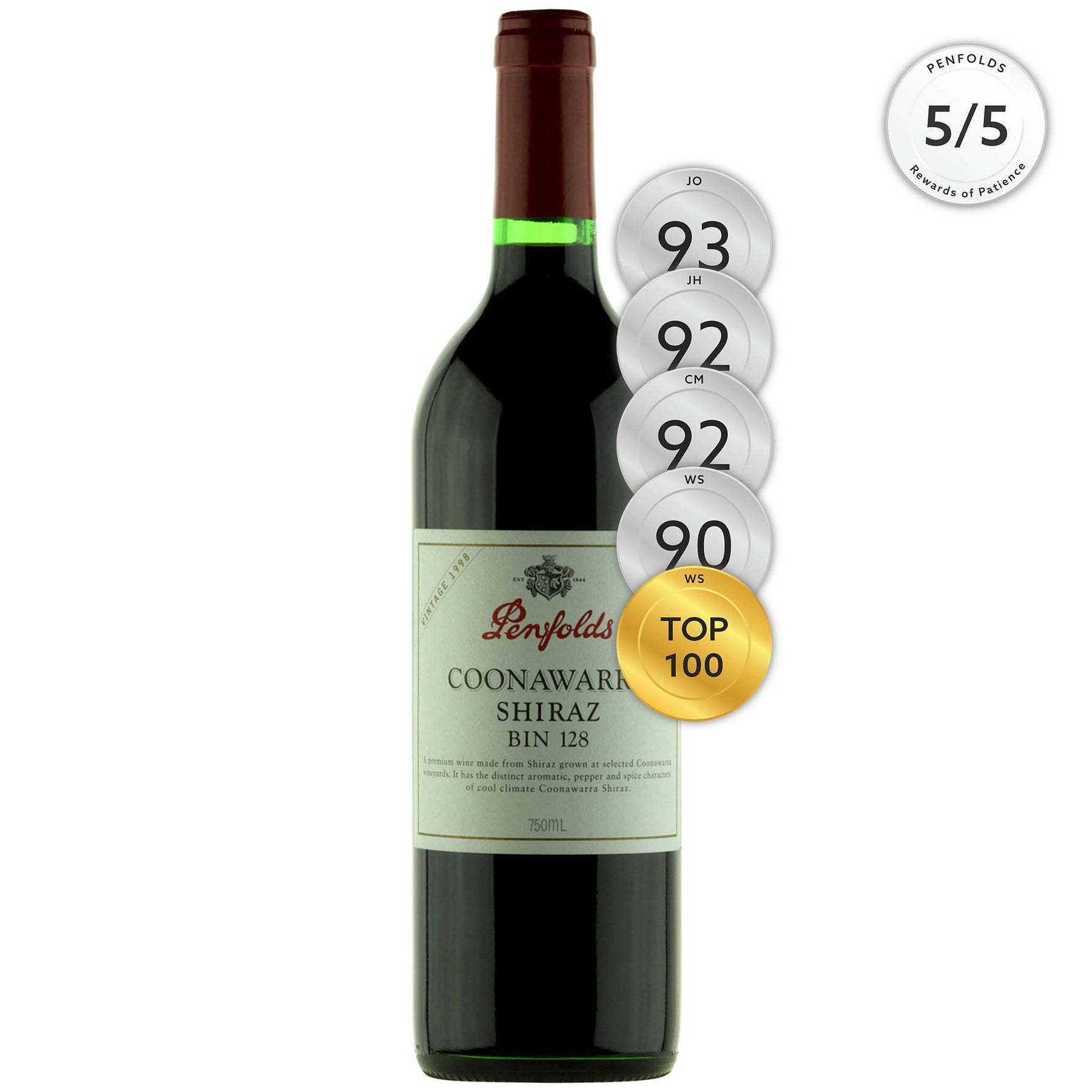 Penfolds Bin 128 Coonawarra Shiraz 1998