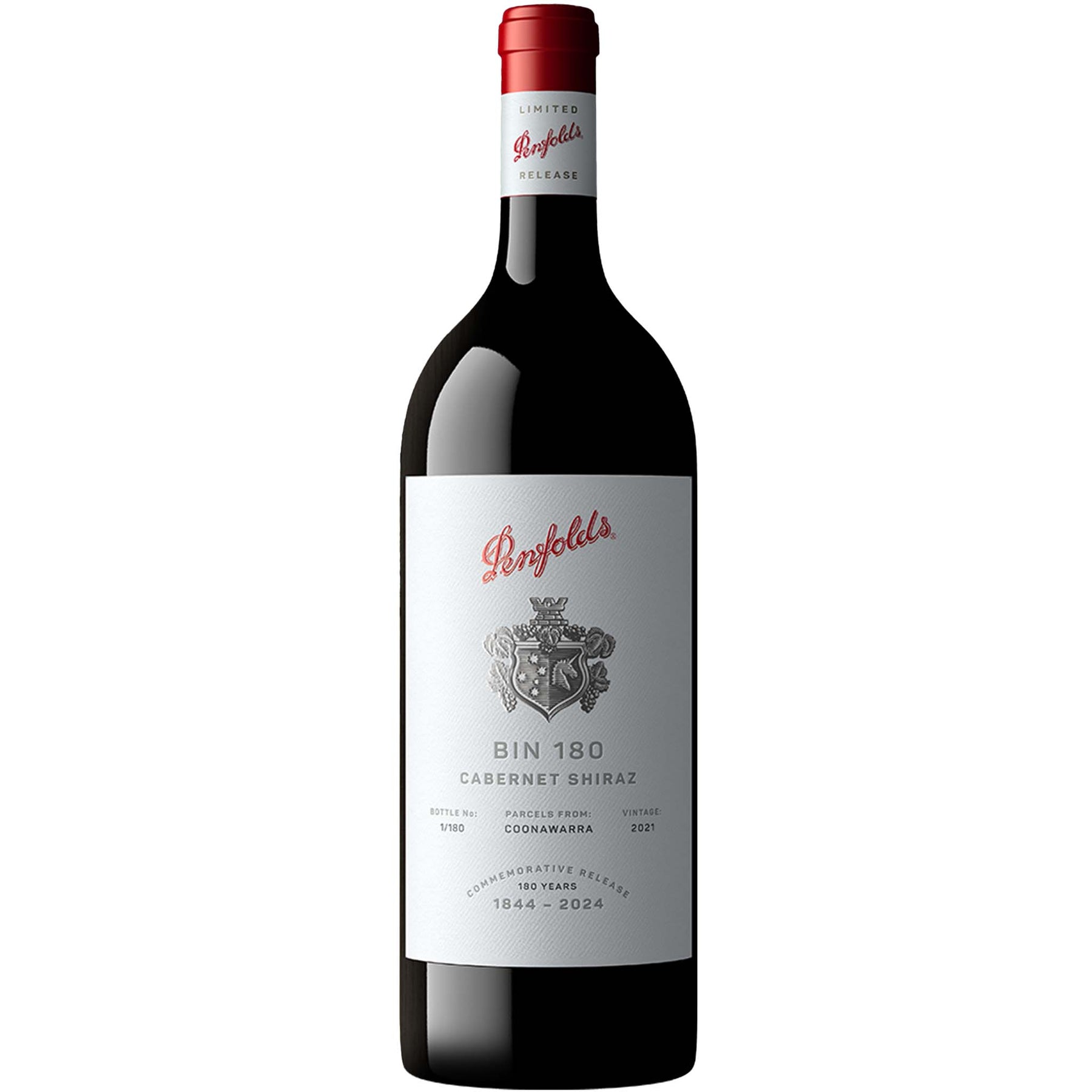 Penfolds Bin 180 Cabernet Shiraz 2021 (1500ml)