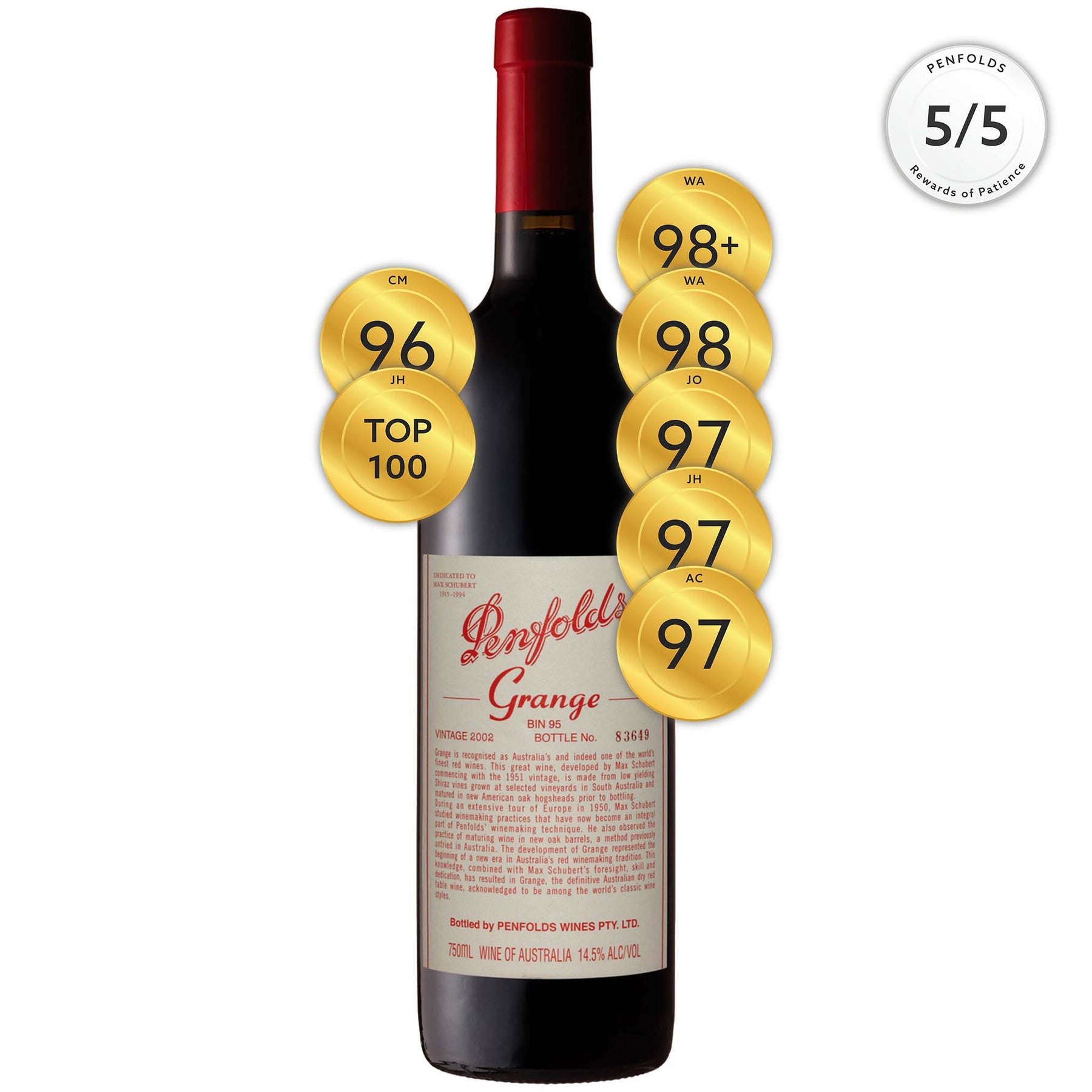 Penfolds Bin 95 Grange 2002