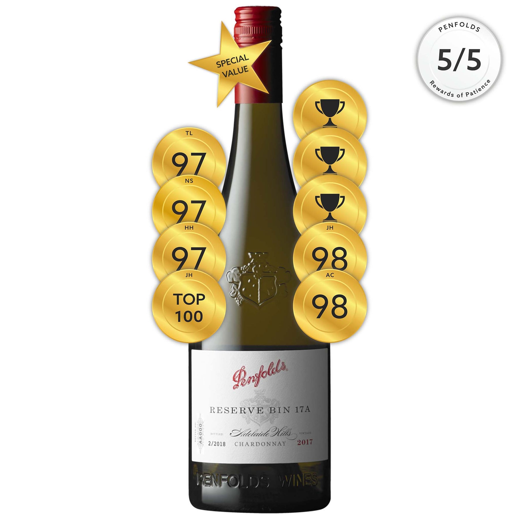 Penfolds Reserve Bin A Chardonnay 2017
