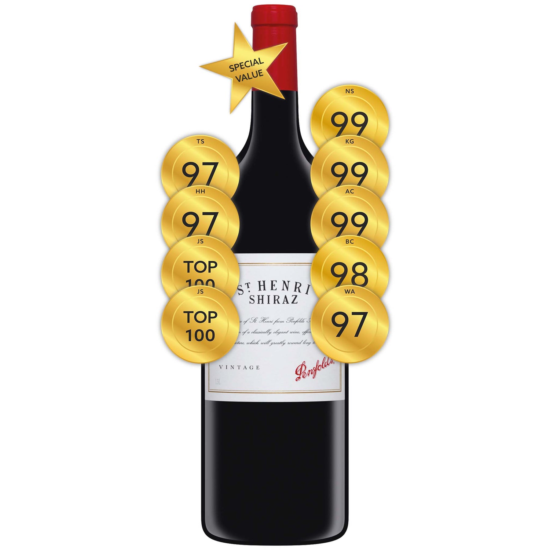 Penfolds St Henri Shiraz 2018 (1500ml)