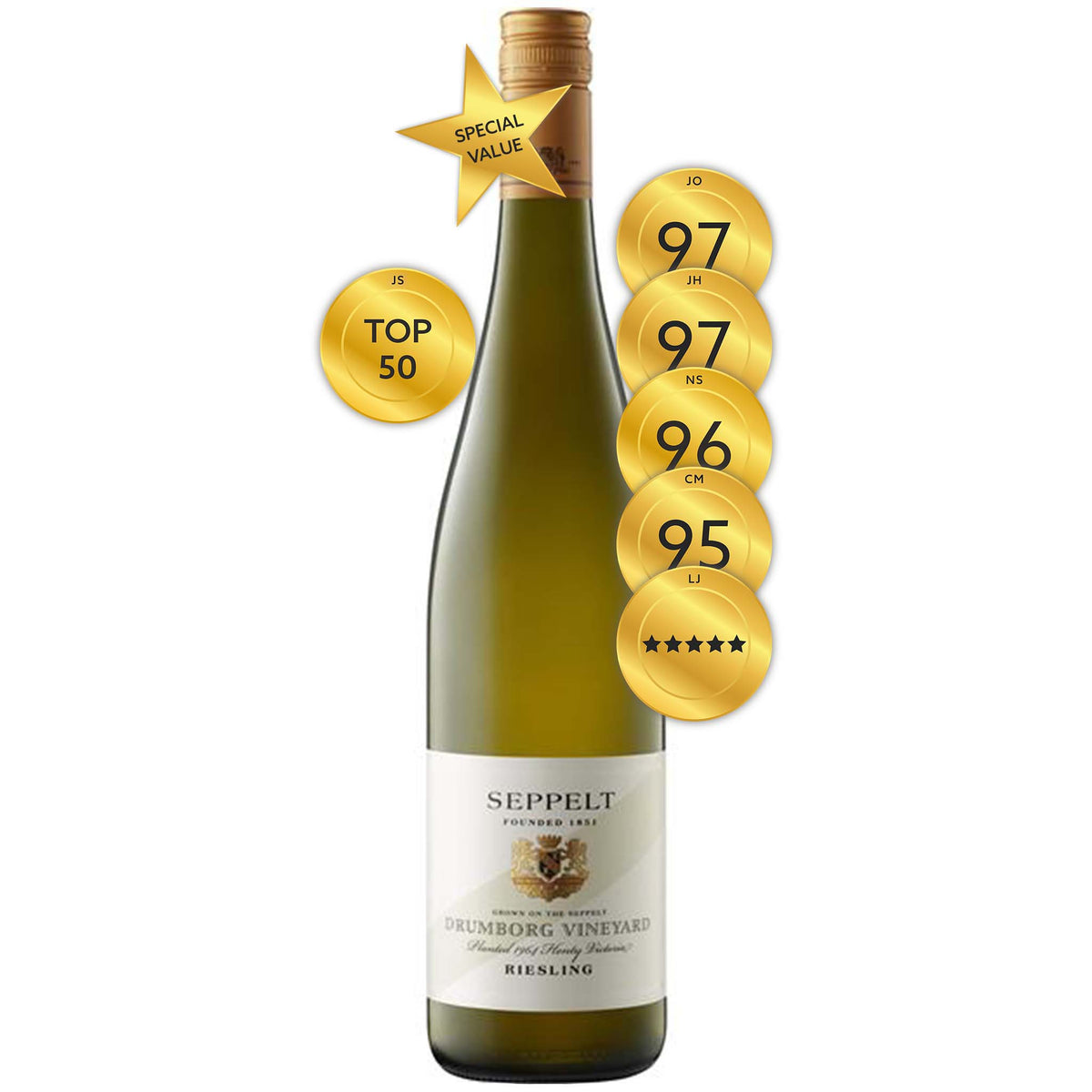 Seppelt Drumborg Vineyard Riesling 2014