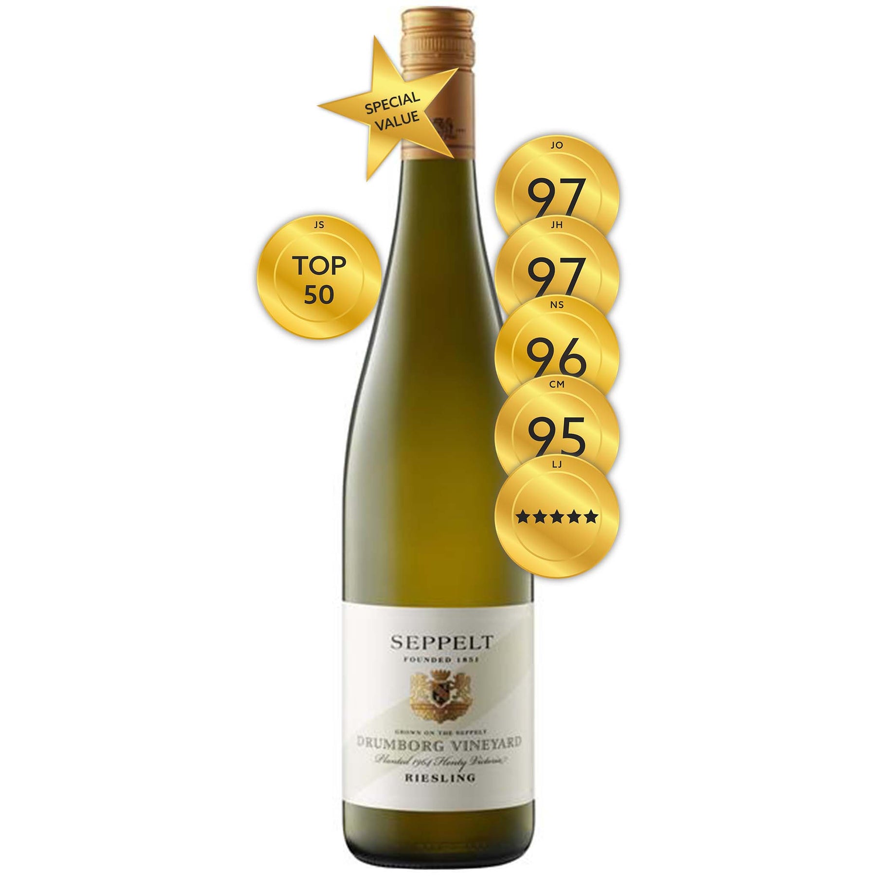 Seppelt Drumborg Vineyard Riesling 2014