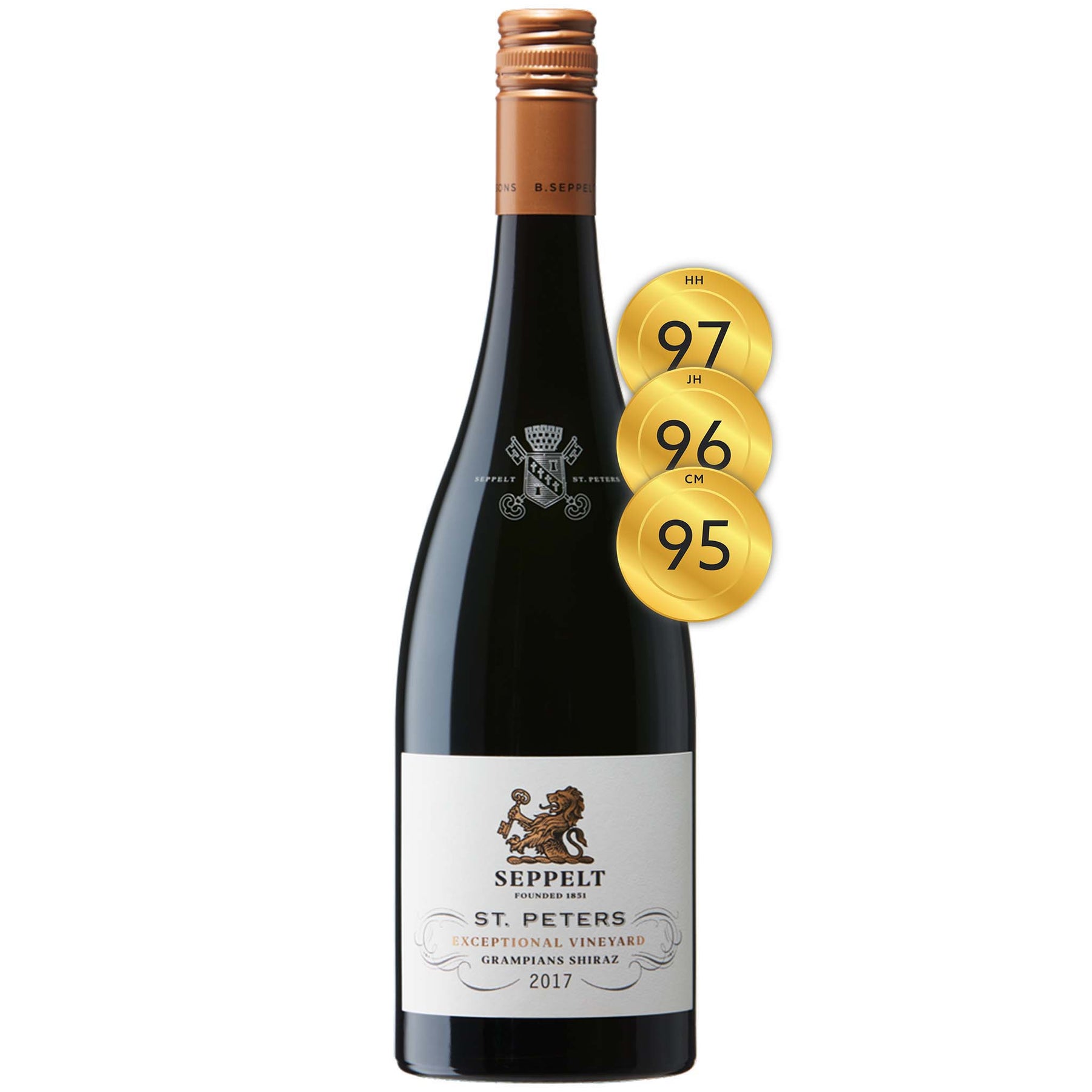 Seppelt St Peters Grampians Shiraz 2017