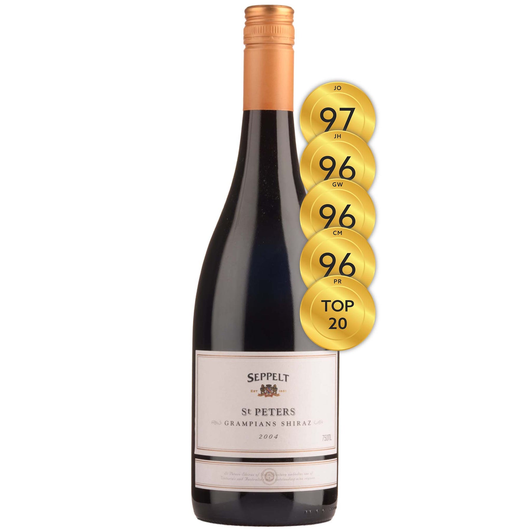 Seppelt St Peters Grampians Shiraz 2004
