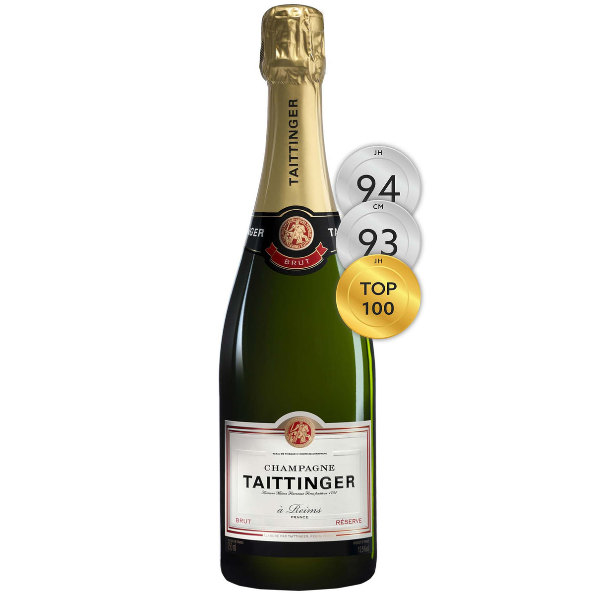 Taittinger Brut Réserve NV (Gift Box)