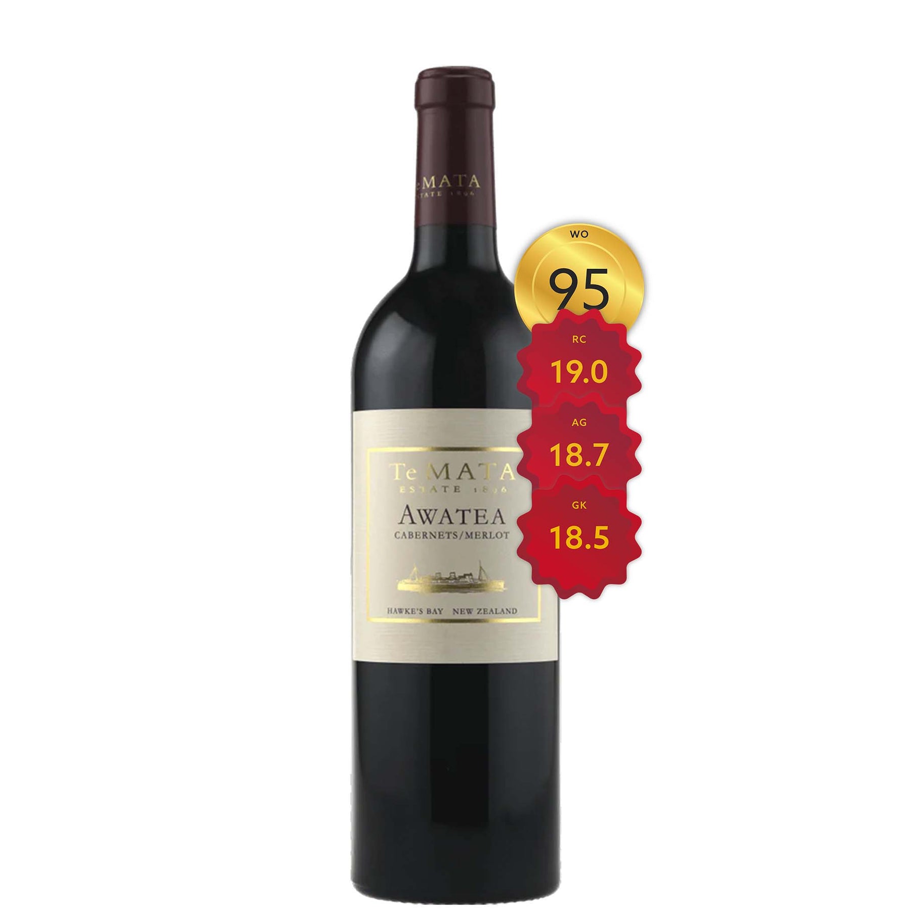 Te Mata Estate Awatea Cabernet Merlot 2007 (375ml)