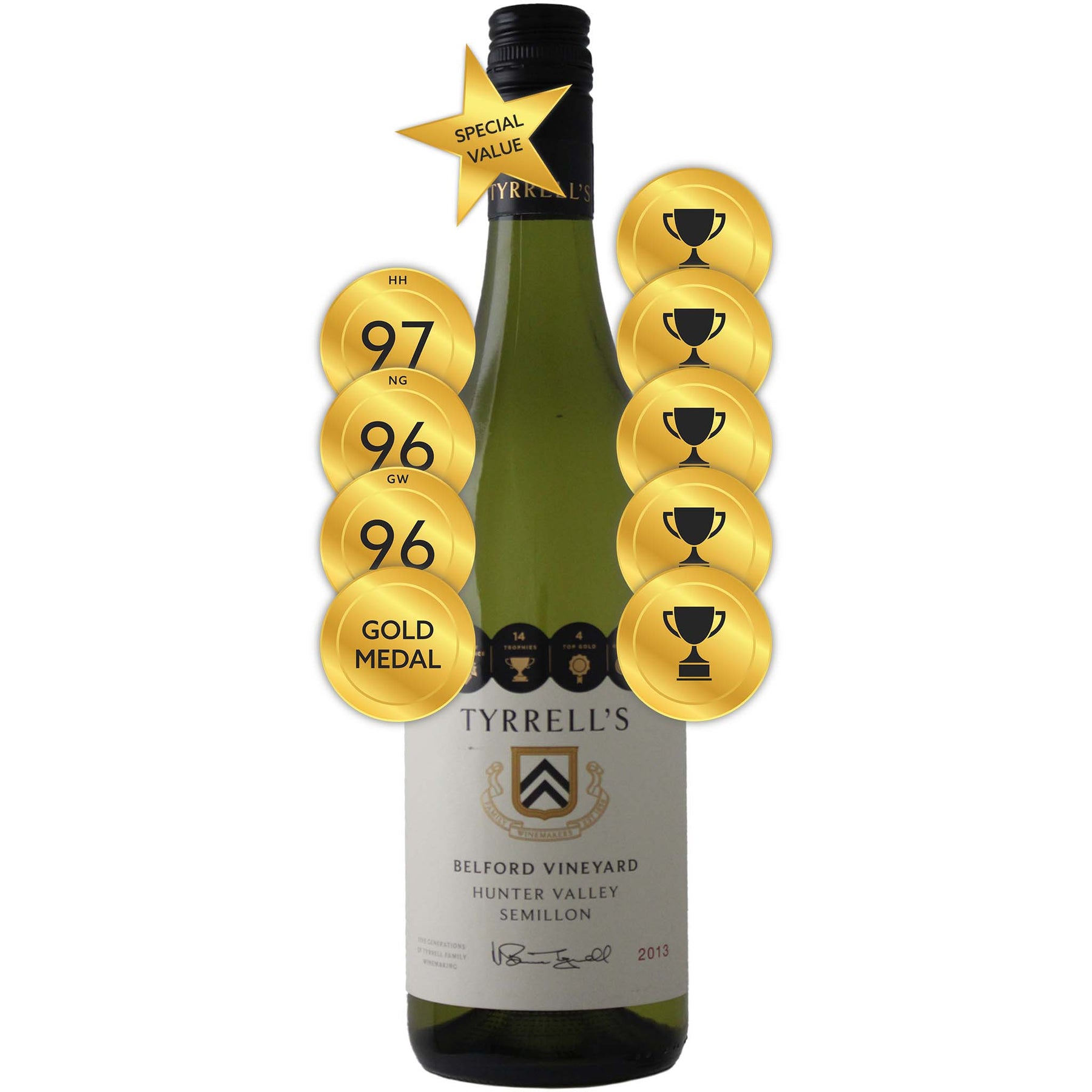 Tyrrell's Belford Single Vineyard Semillon 2013