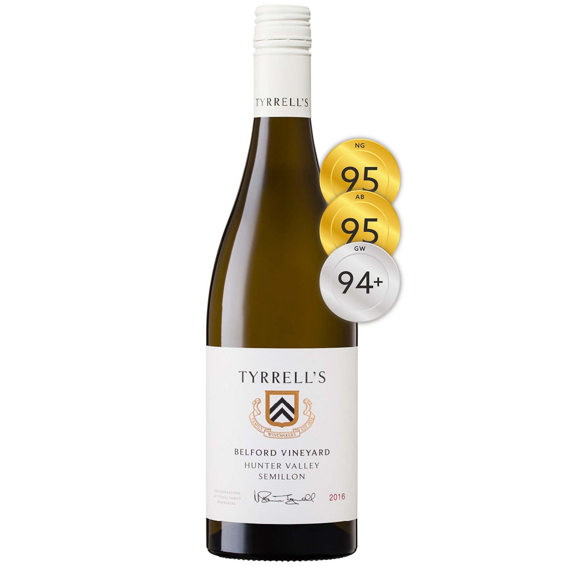 Tyrrell's Belford Single Vineyard Semillon 2016