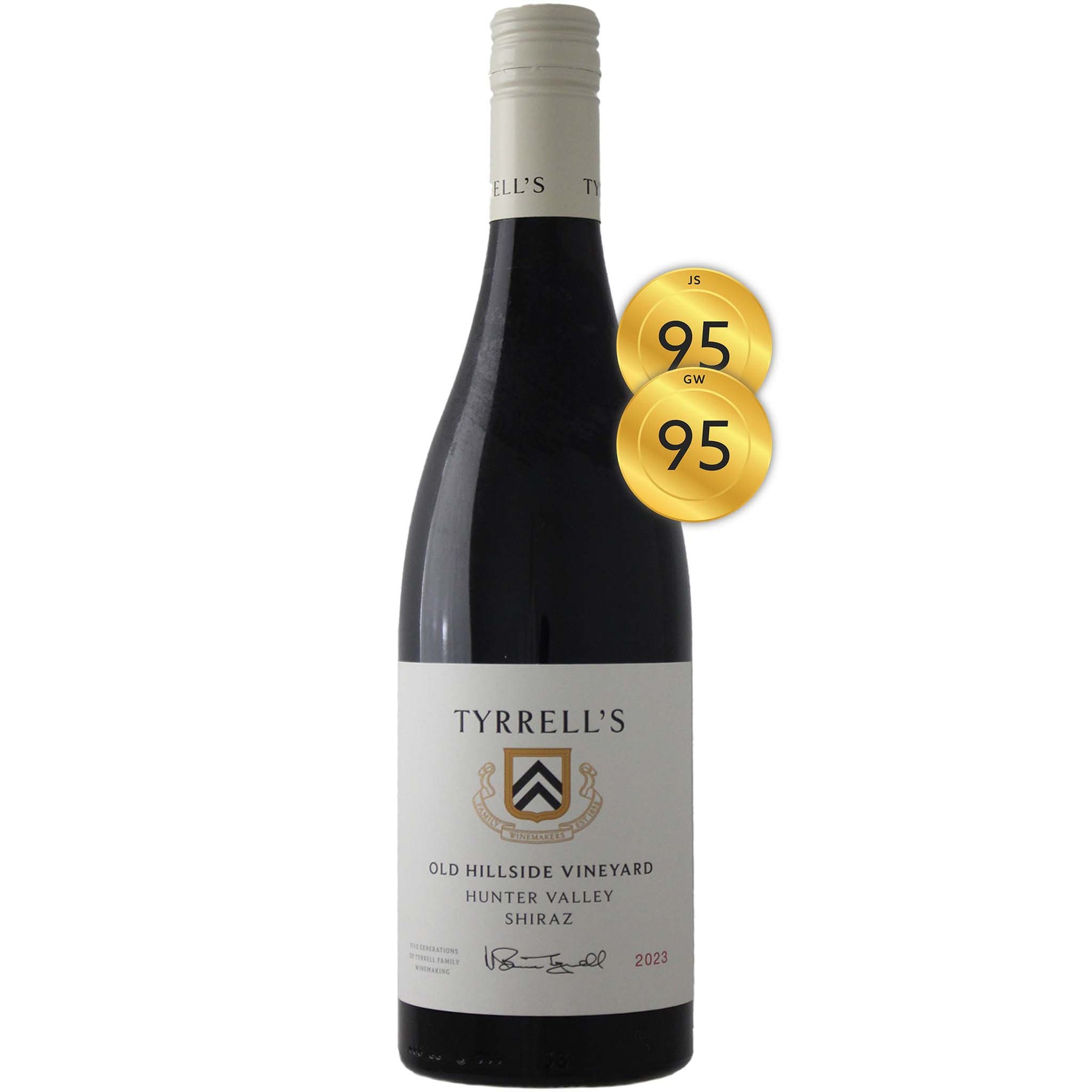 Tyrrell's Old Hillside Single Vineyard Shiraz 2023 (1500ml)