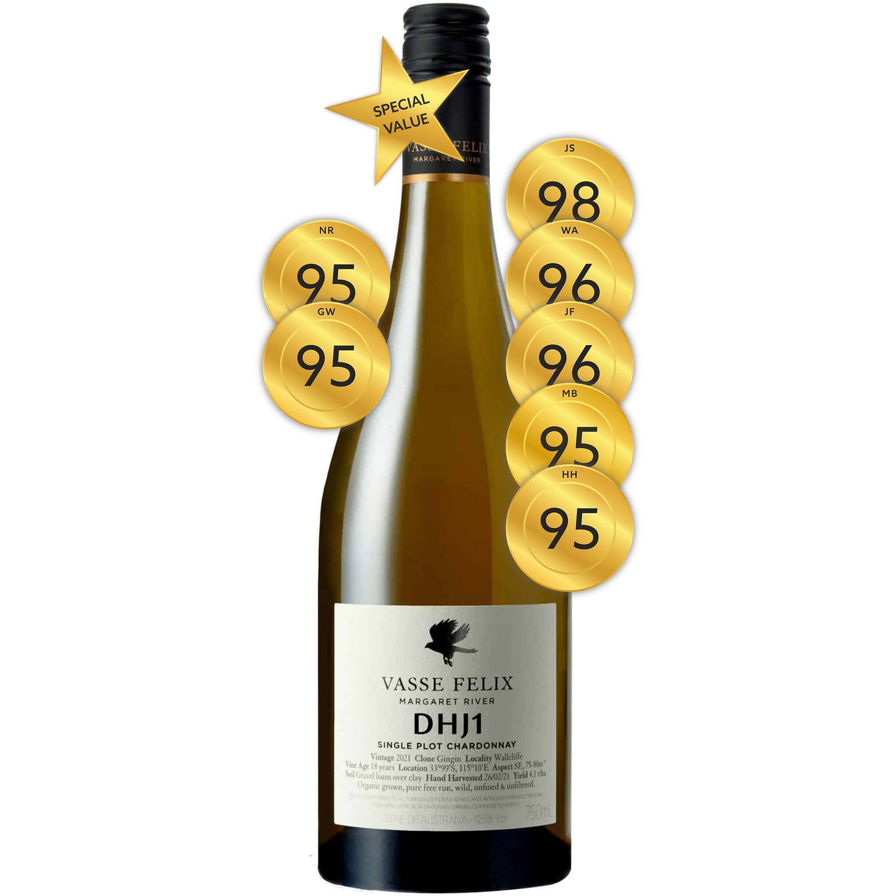 Vasse Felix DHJ1 Single Plot Chardonnay 2021