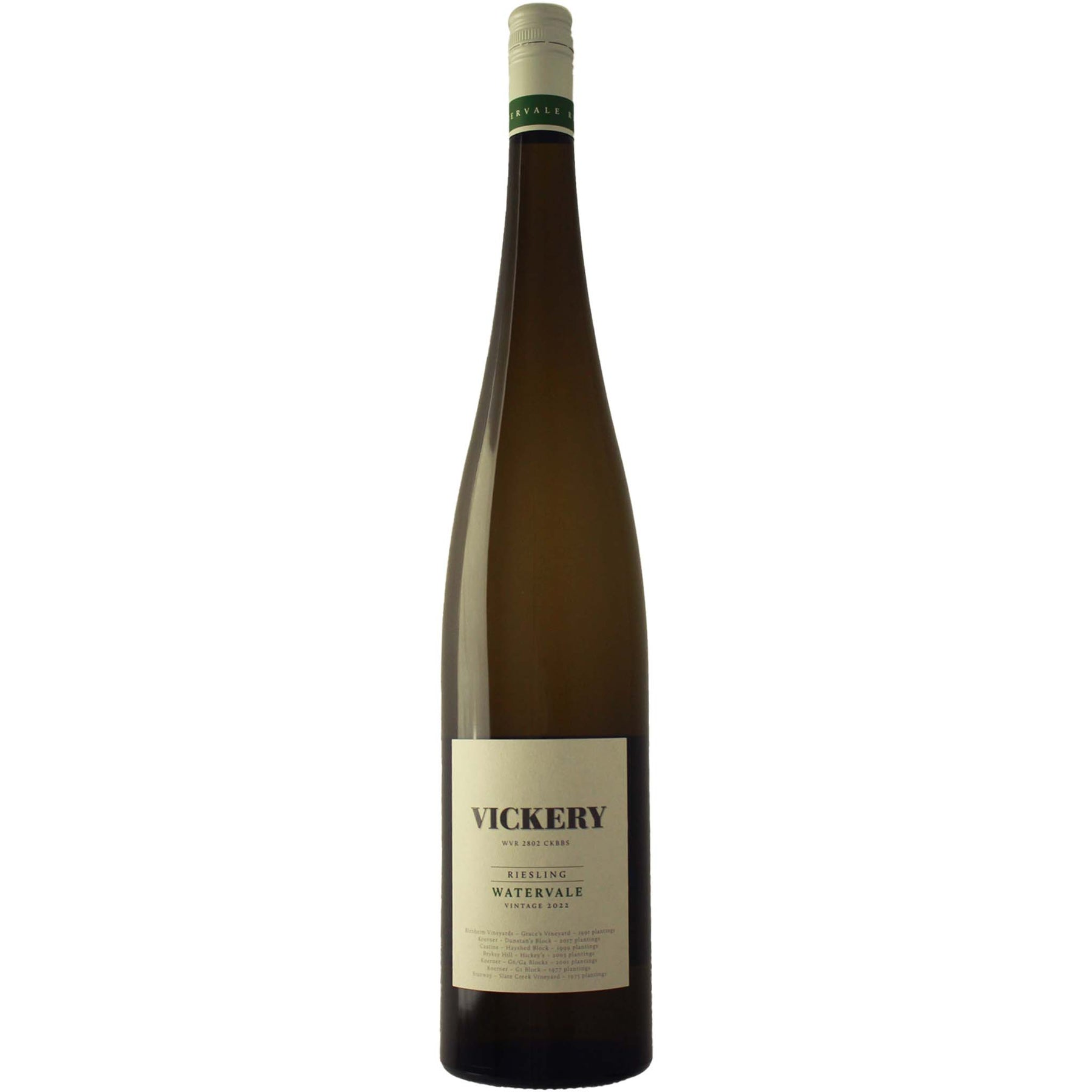 Vickery Watervale Riesling 2022 (1500ml)