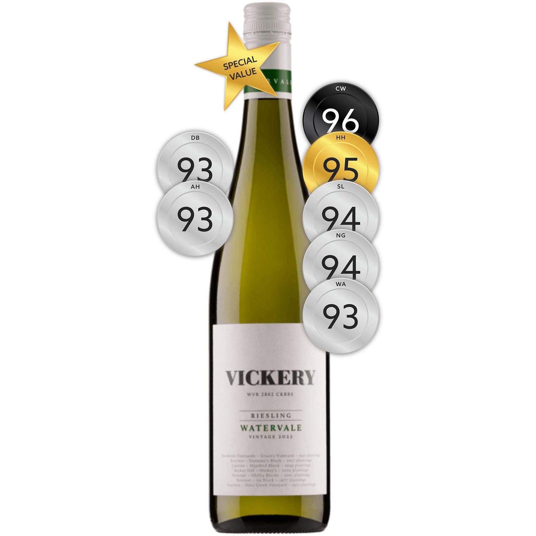 Vickery Watervale Riesling 2023