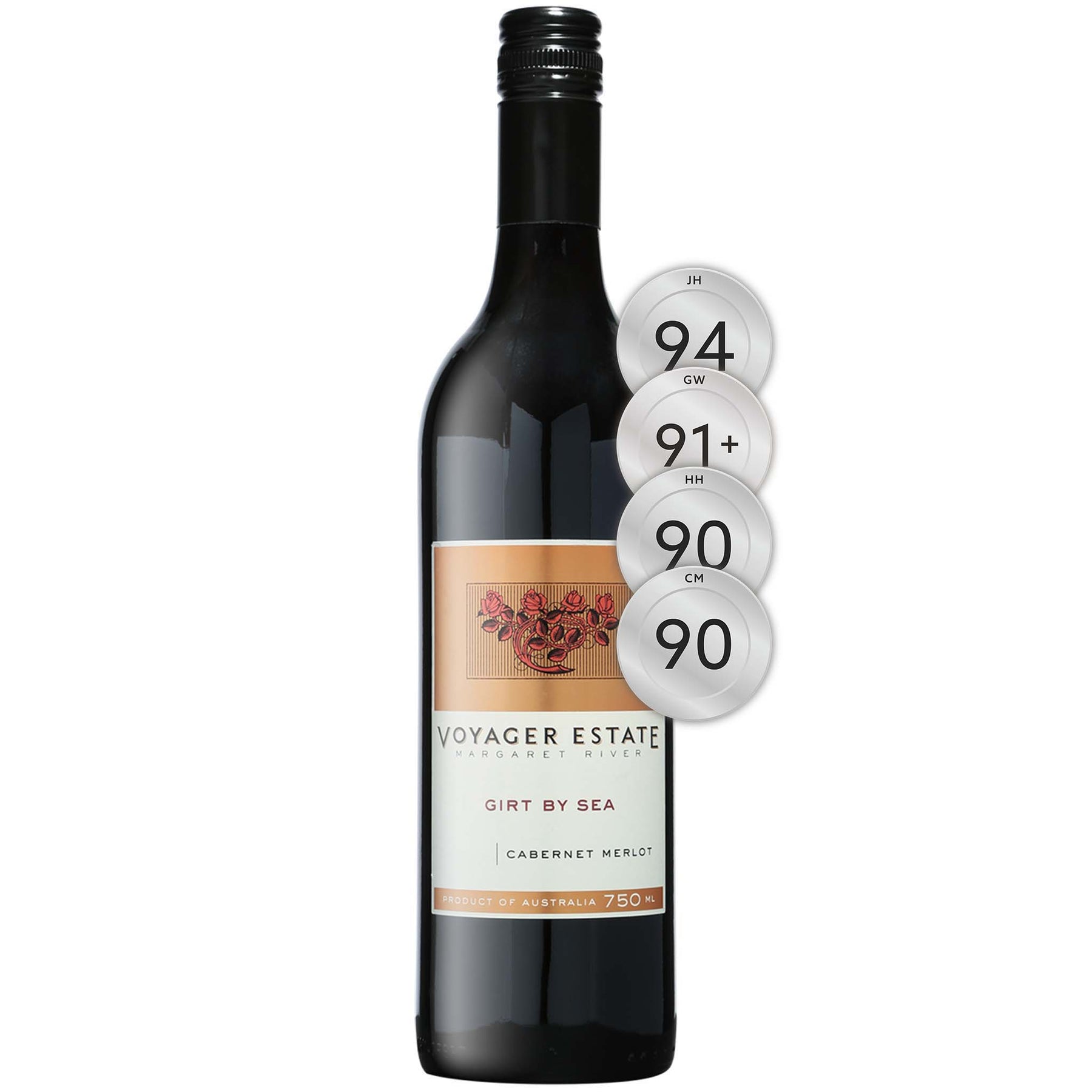 Voyager Estate Girt by Sea Cabernet Merlot 2005