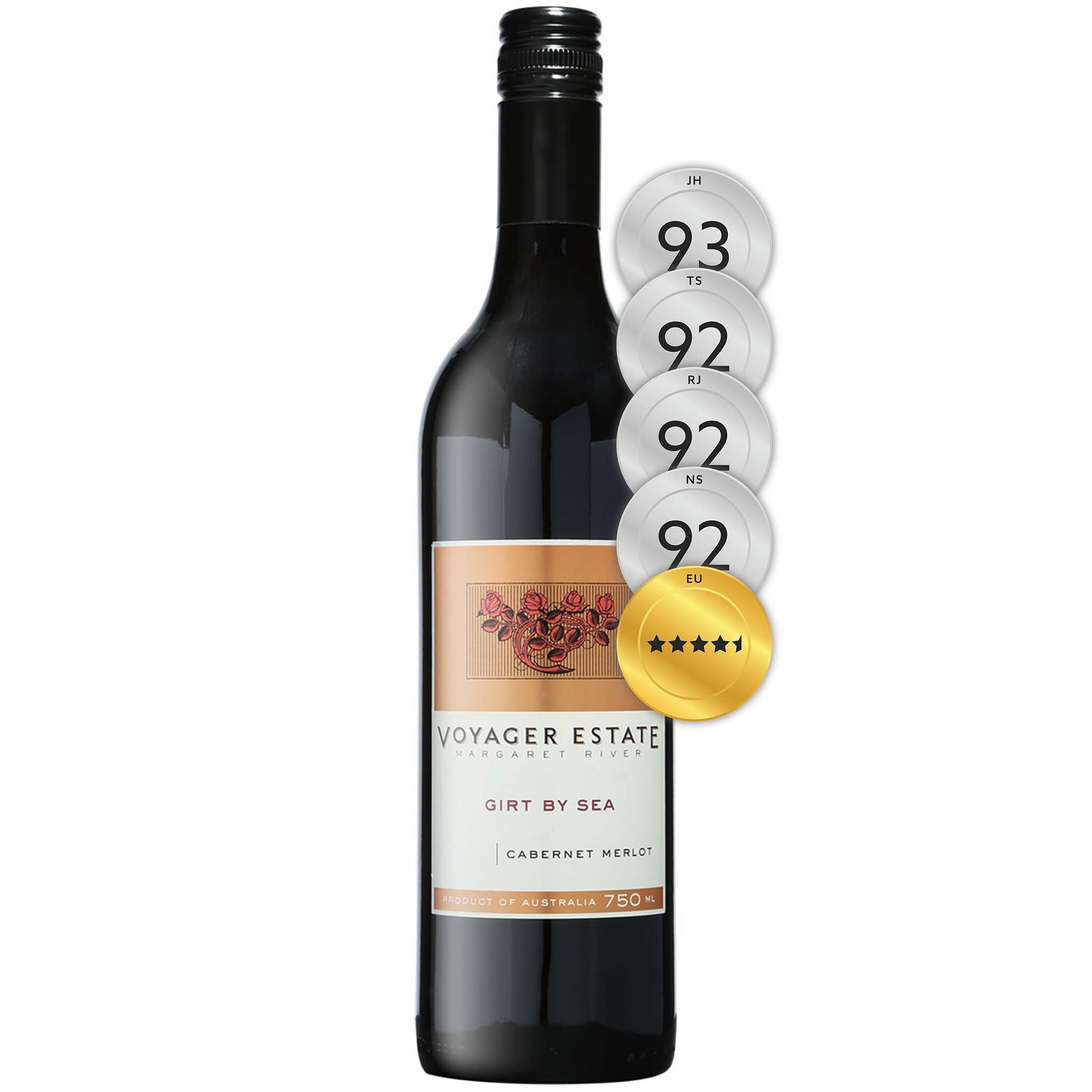 Voyager Estate Girt by Sea Cabernet Merlot 2009
