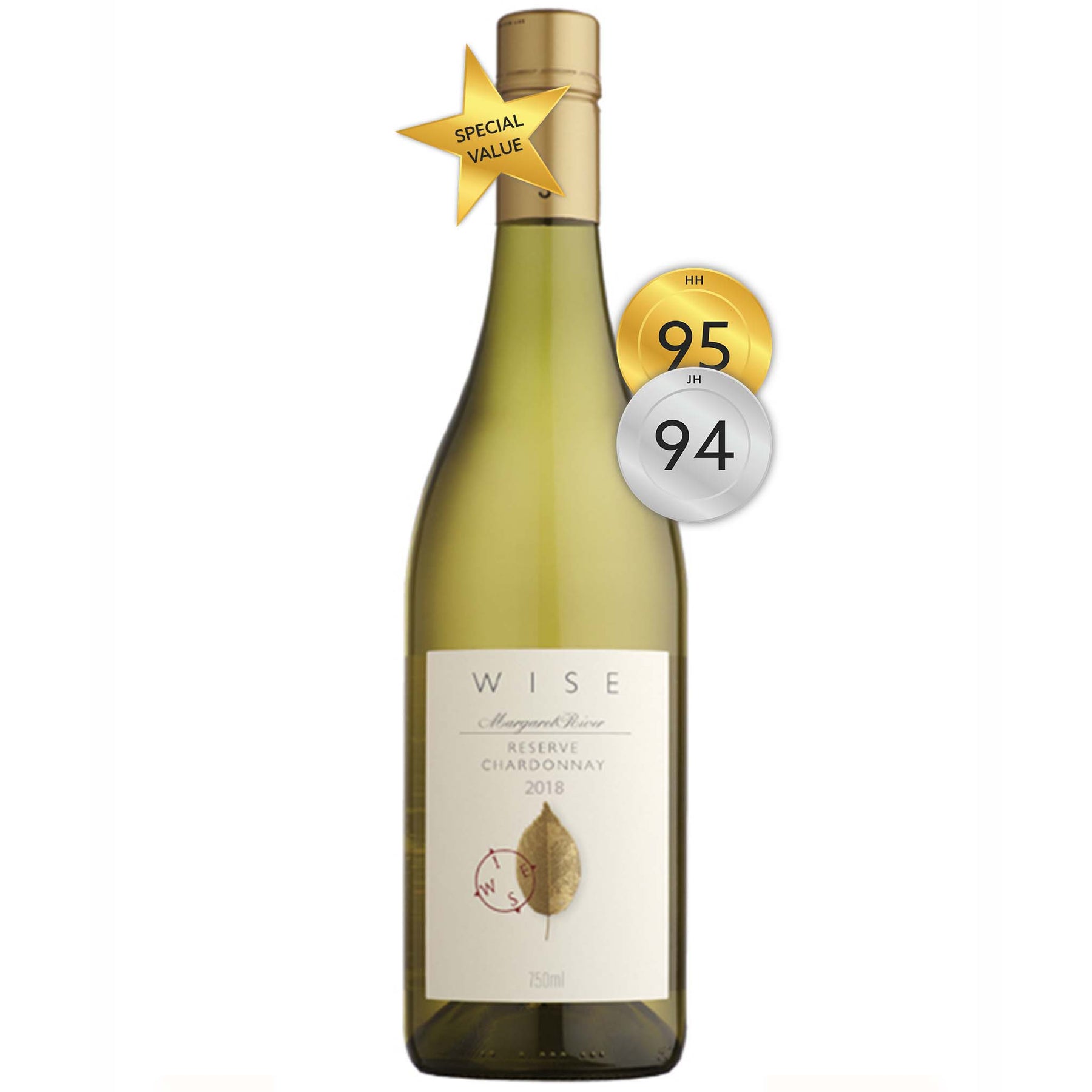Wise Vineyard Leaf Series Reserve Chardonnay 2018