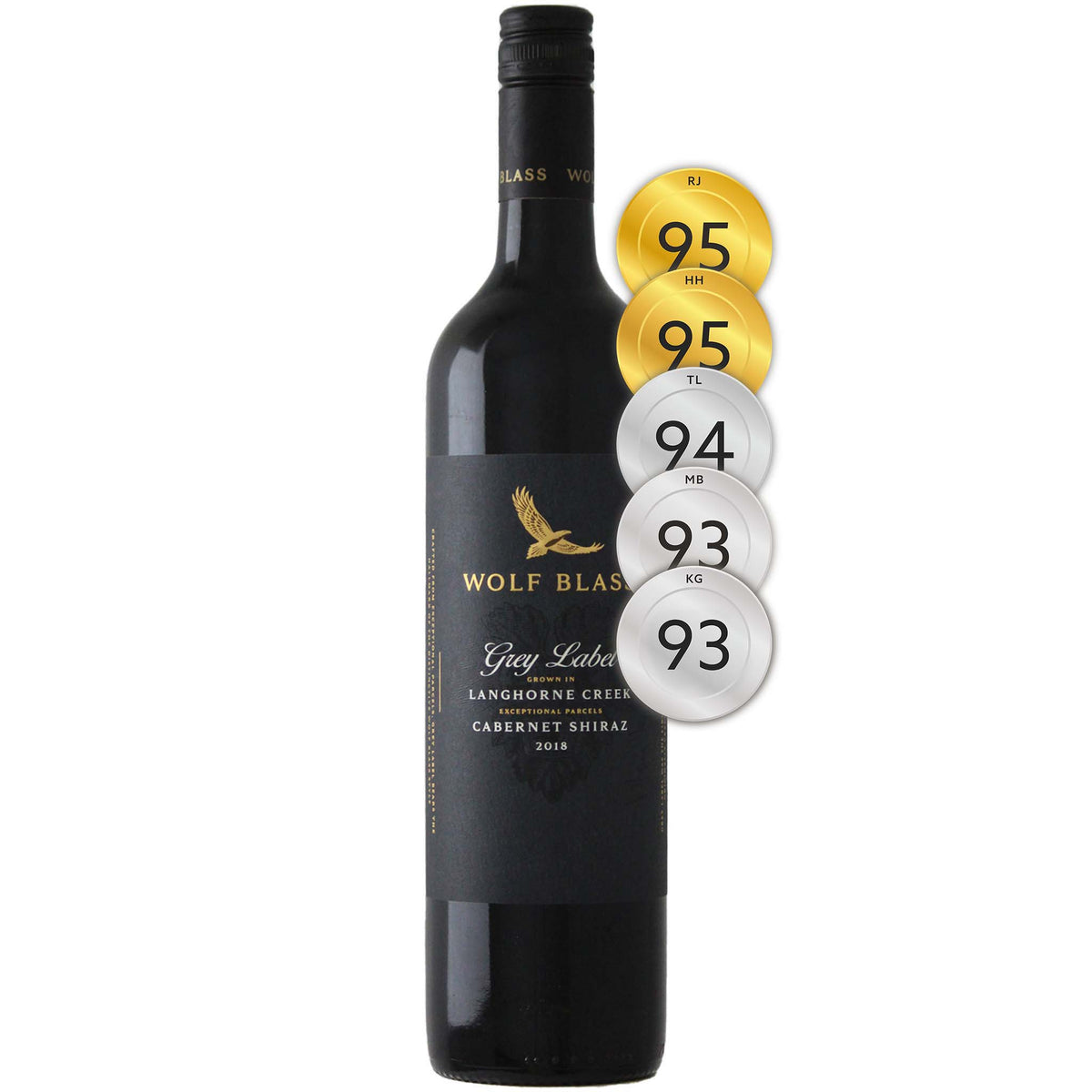 Wolf Blass Grey label Cabernet Shiraz 2018