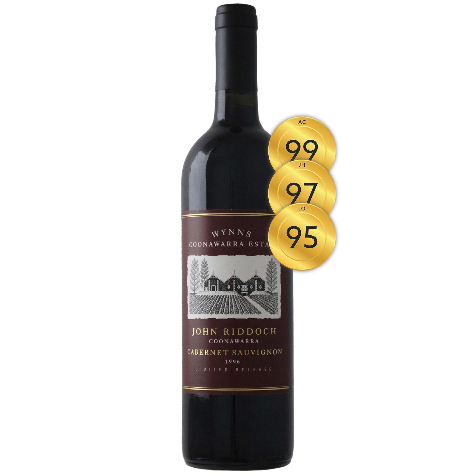Wynns Coonawarra Estate John Riddoch Cabernet Sauvignon 1996