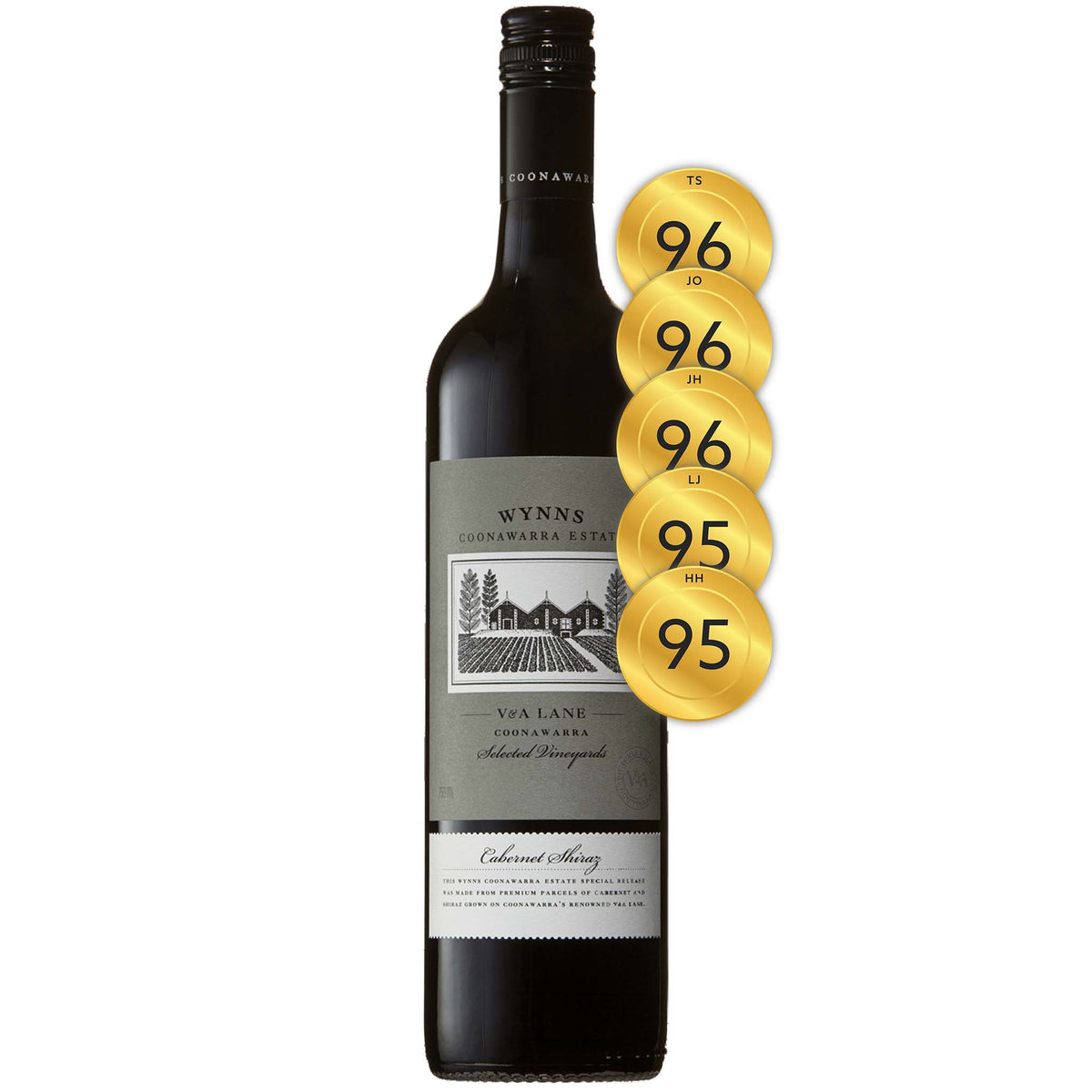 Wynns Coonawarra Estate V&A Lane Cabernet Shiraz 2012