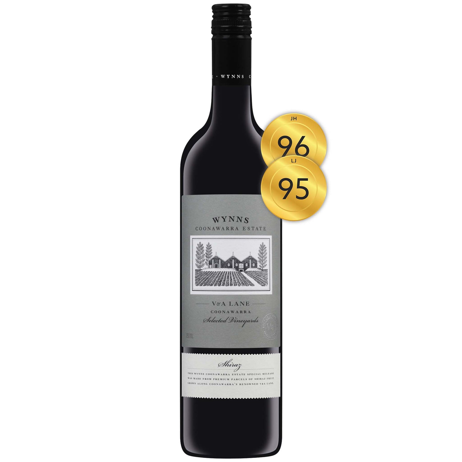 Wynns Coonawarra Estate V&A Lane Shiraz 2008