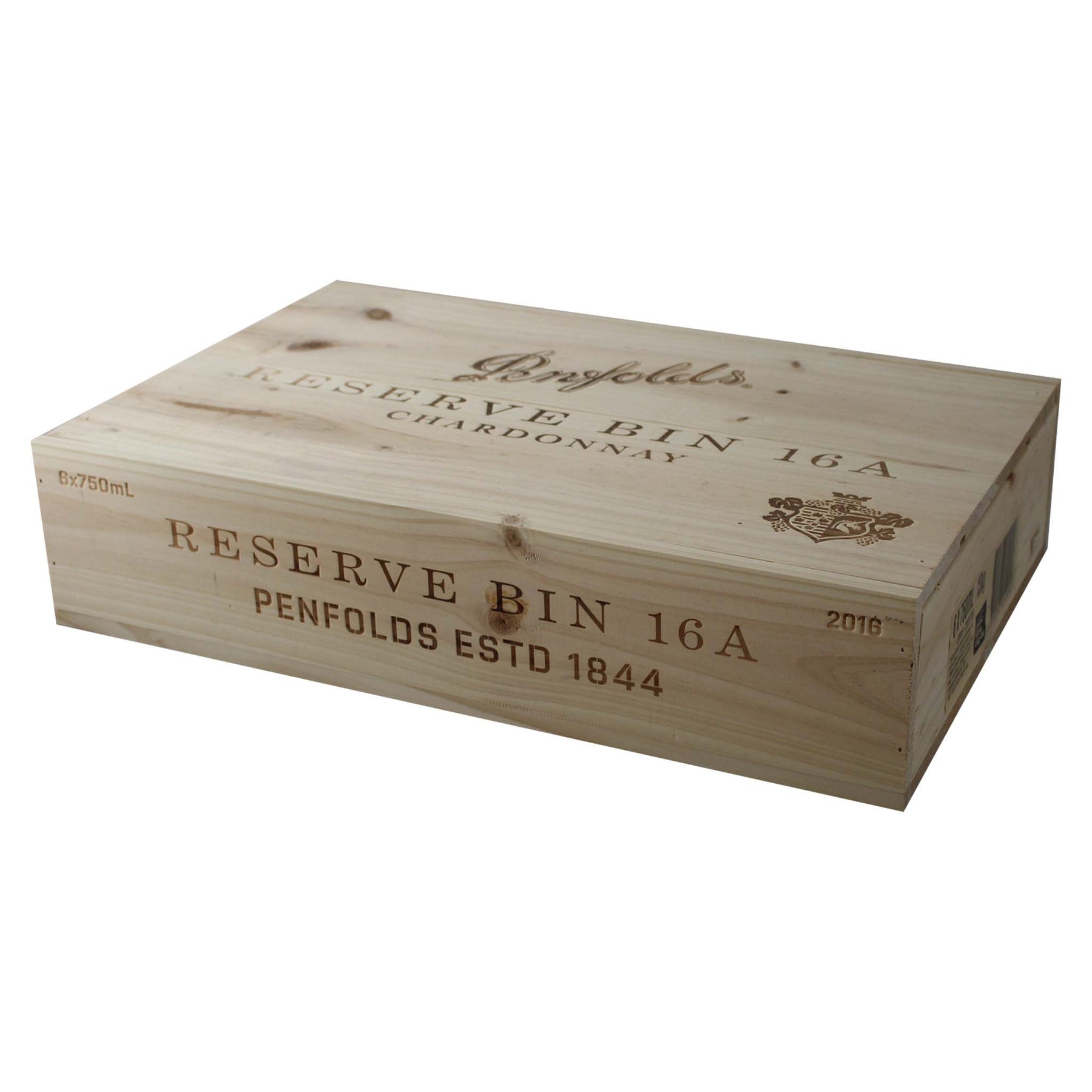 Penfolds Reserve Bin 16A 2016 Timber Box (6 pack)