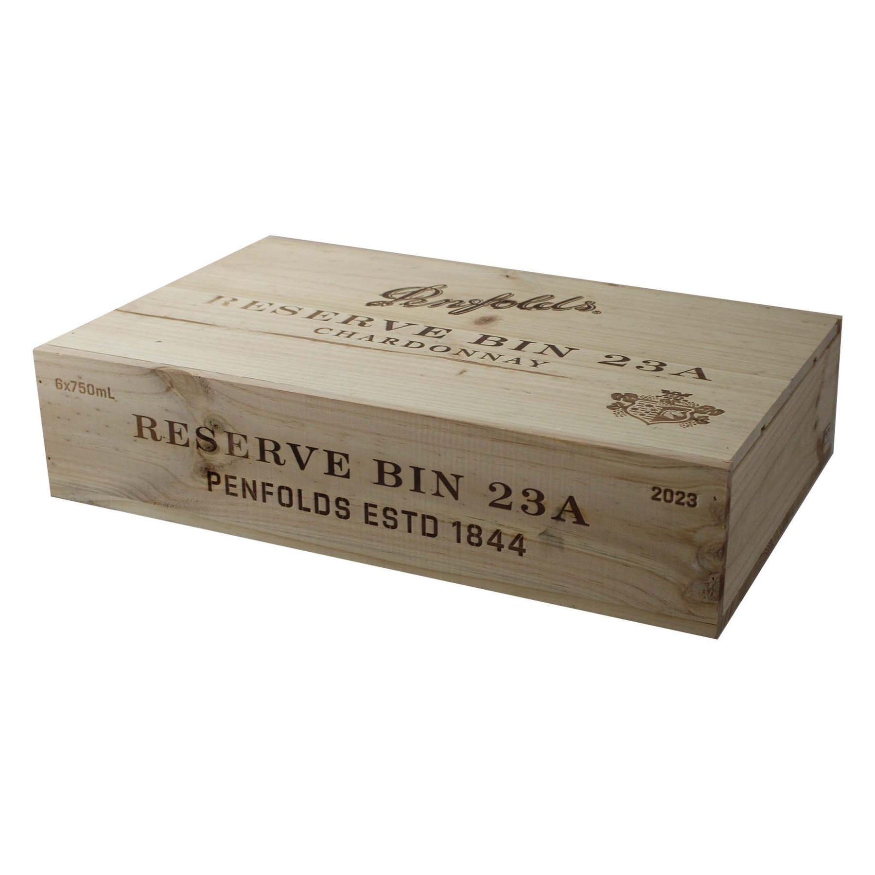 Penfolds Reserve Bin 23A 2023 Timber Box (6 pack)