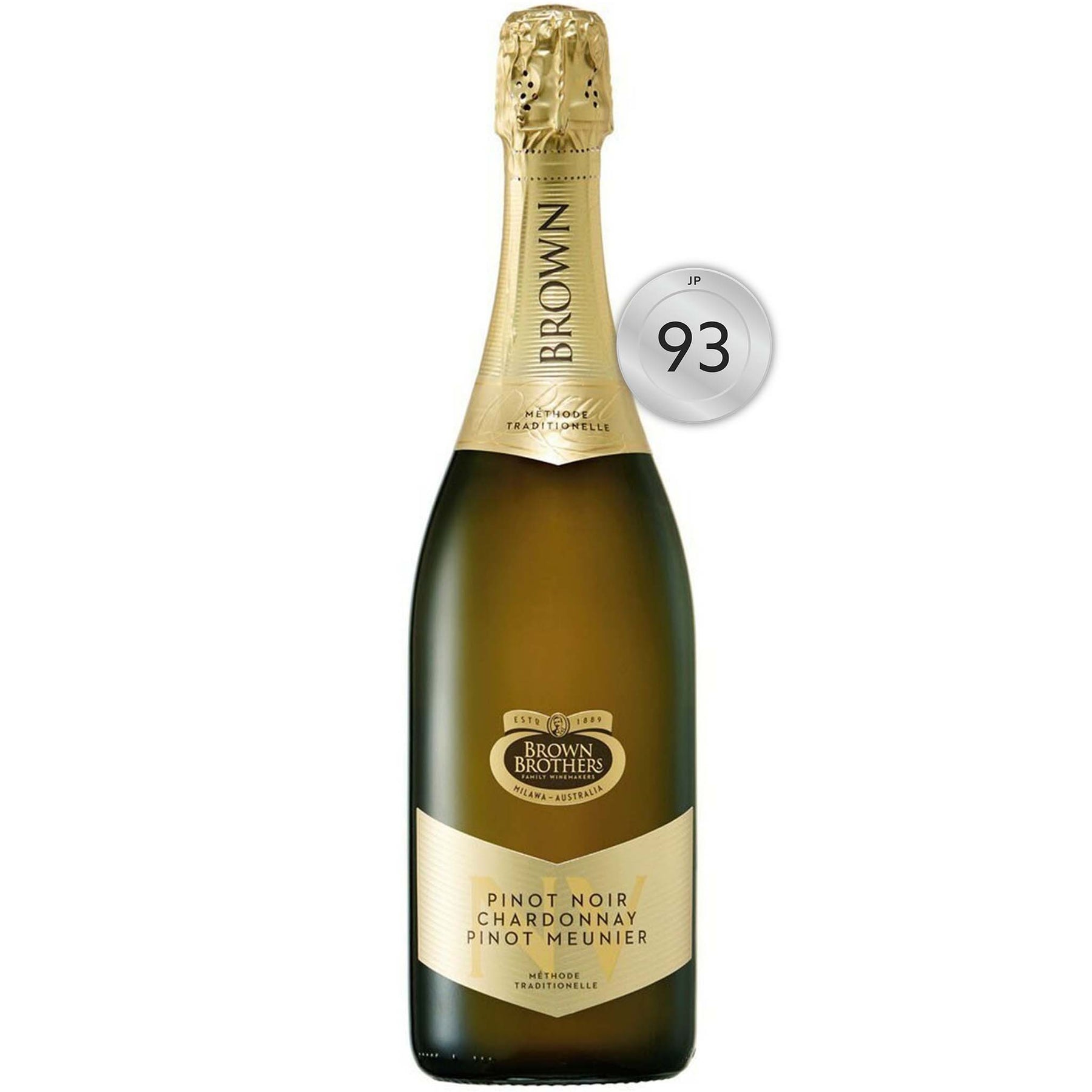 Brown Brothers Pinot Noir Chardonnay Pinot Meunier NV