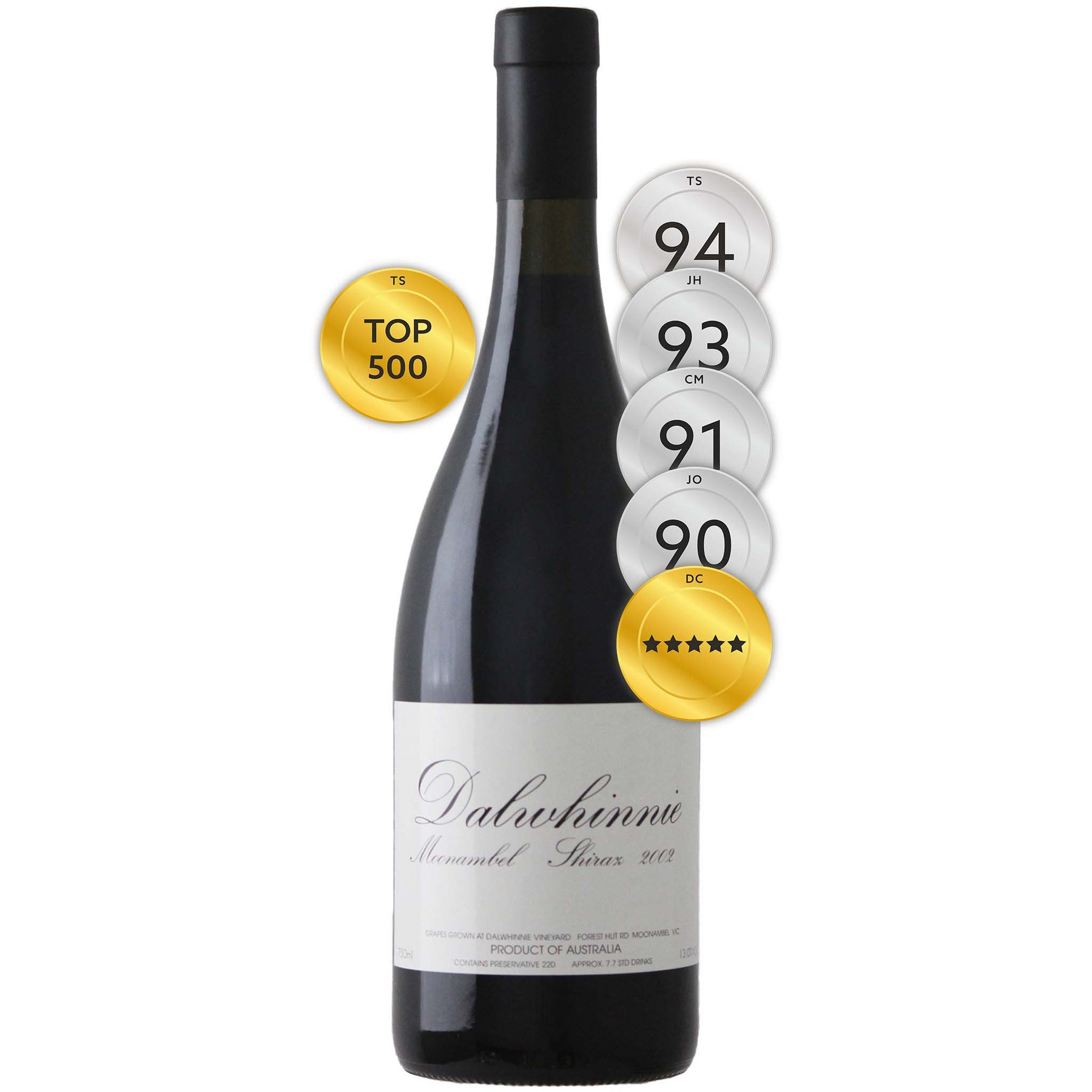 Dalwhinnie Moonambel Shiraz 2002