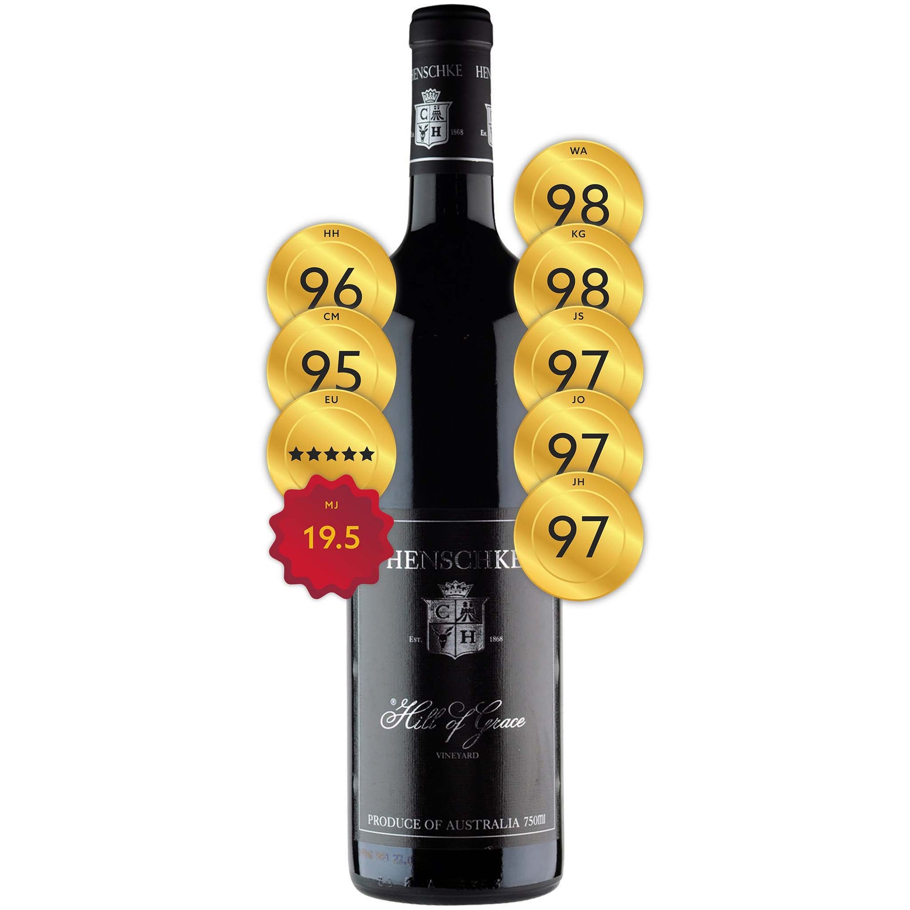 Henschke Hill of Grace Shiraz 2002