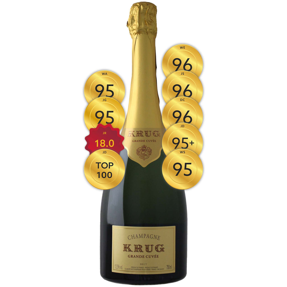 Krug Grande Cuvée Brut (170ème Édition) MV