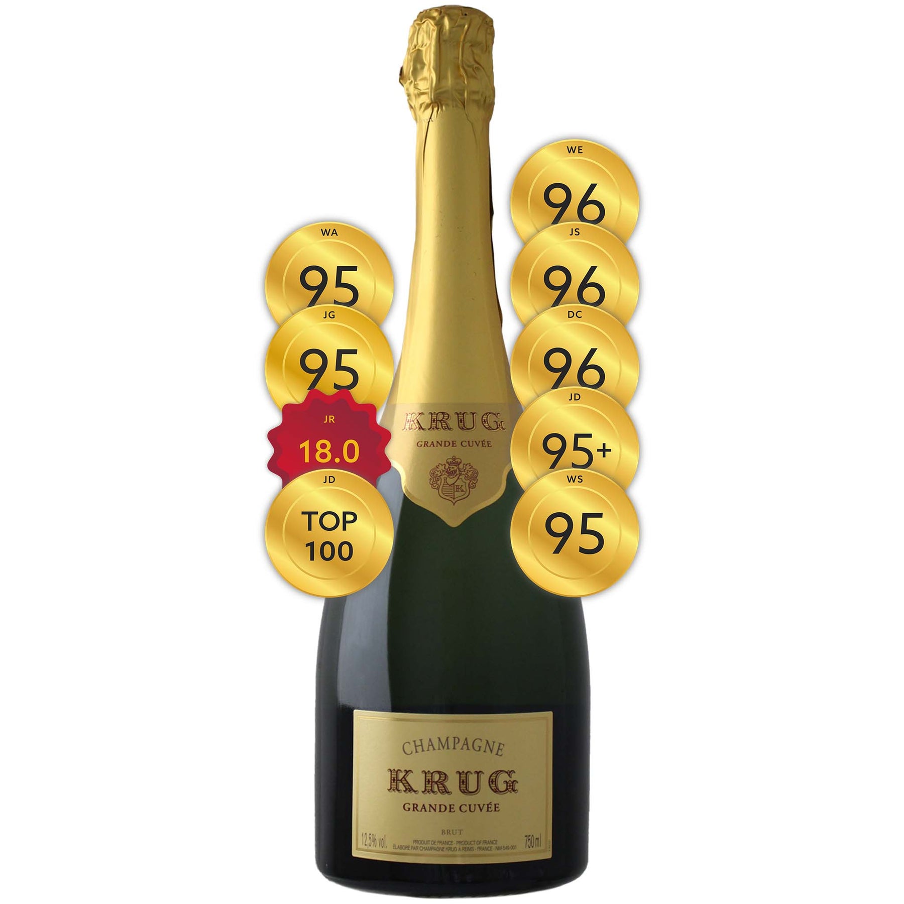 Krug Grande Cuvée Brut (170ème Édition) MV