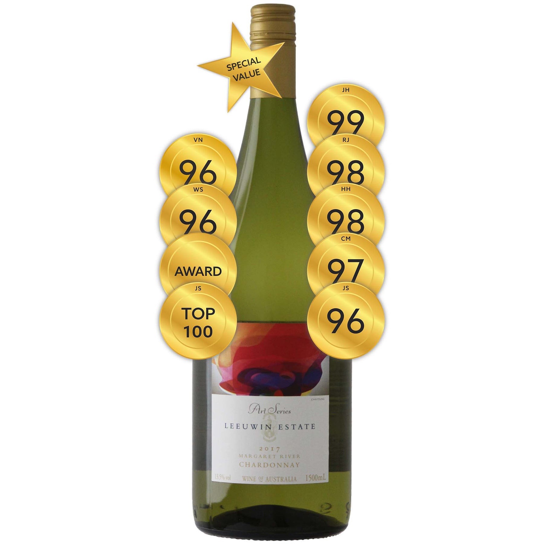 Leeuwin Estate Art Series Chardonnay 2017 1500ml