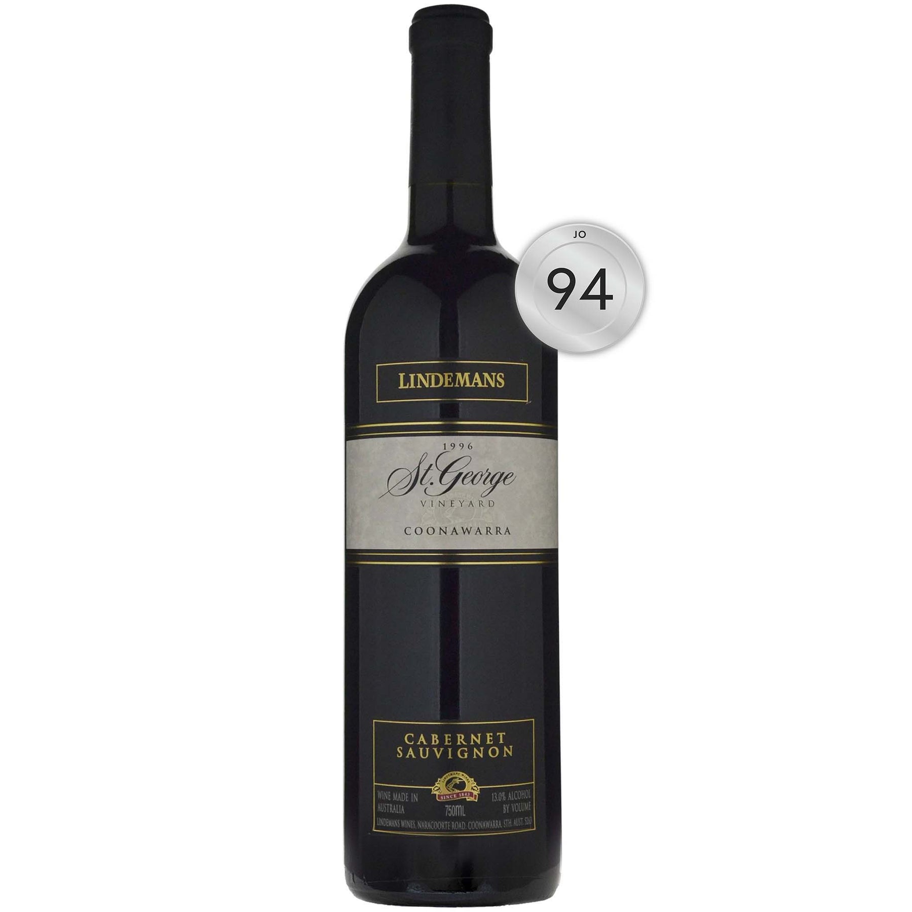 Lindemans St George Cabernet Sauvignon 1996