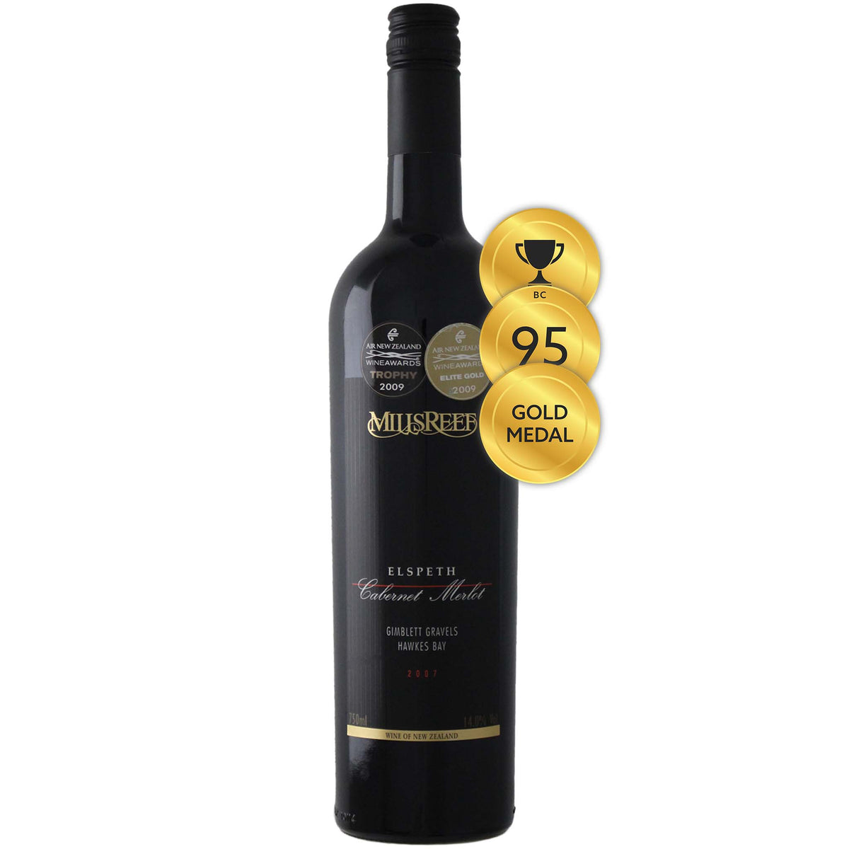 Mills Reef Elspeth Cabernet Merlot 2007