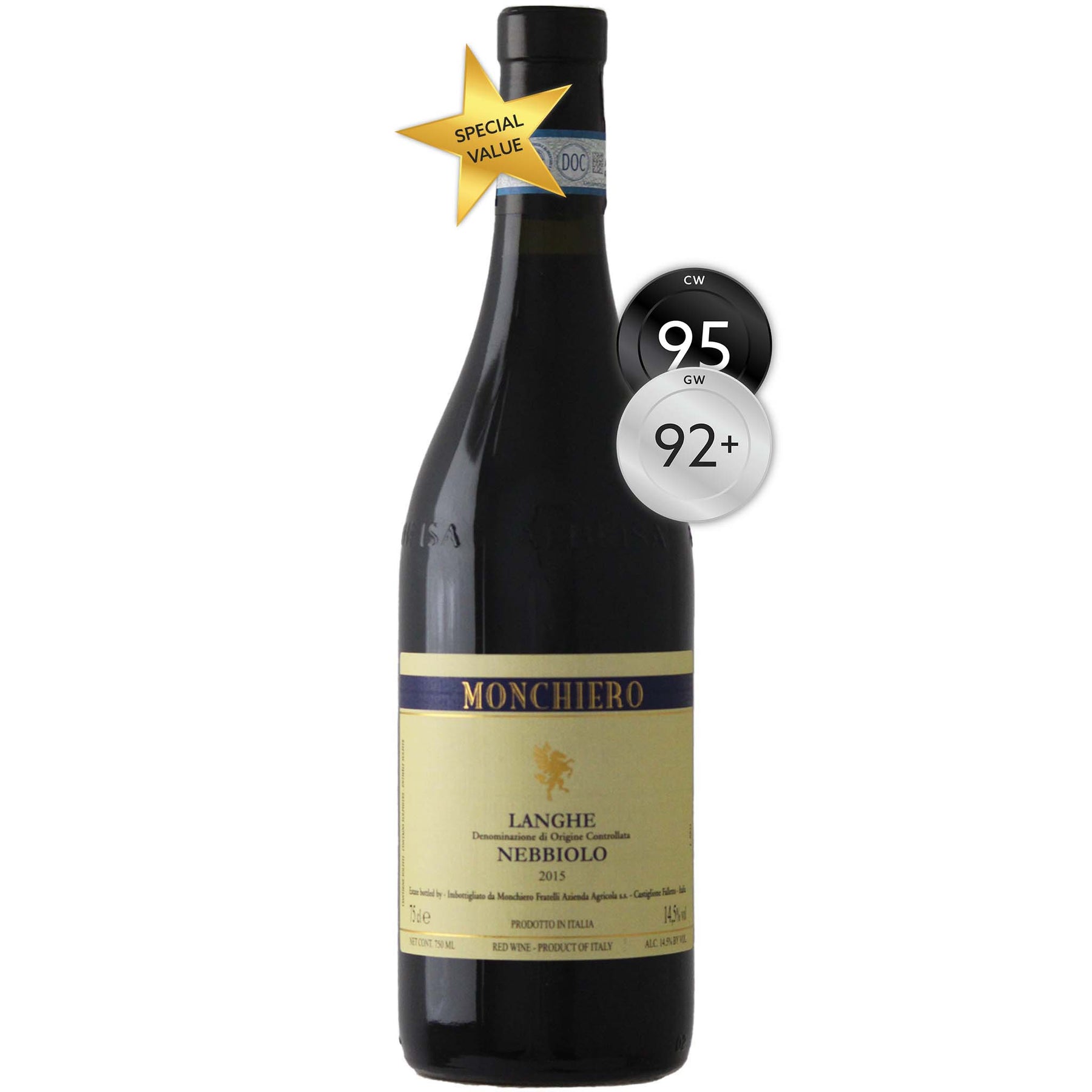 Monchiero Langhe Nebbiolo DOC 2015