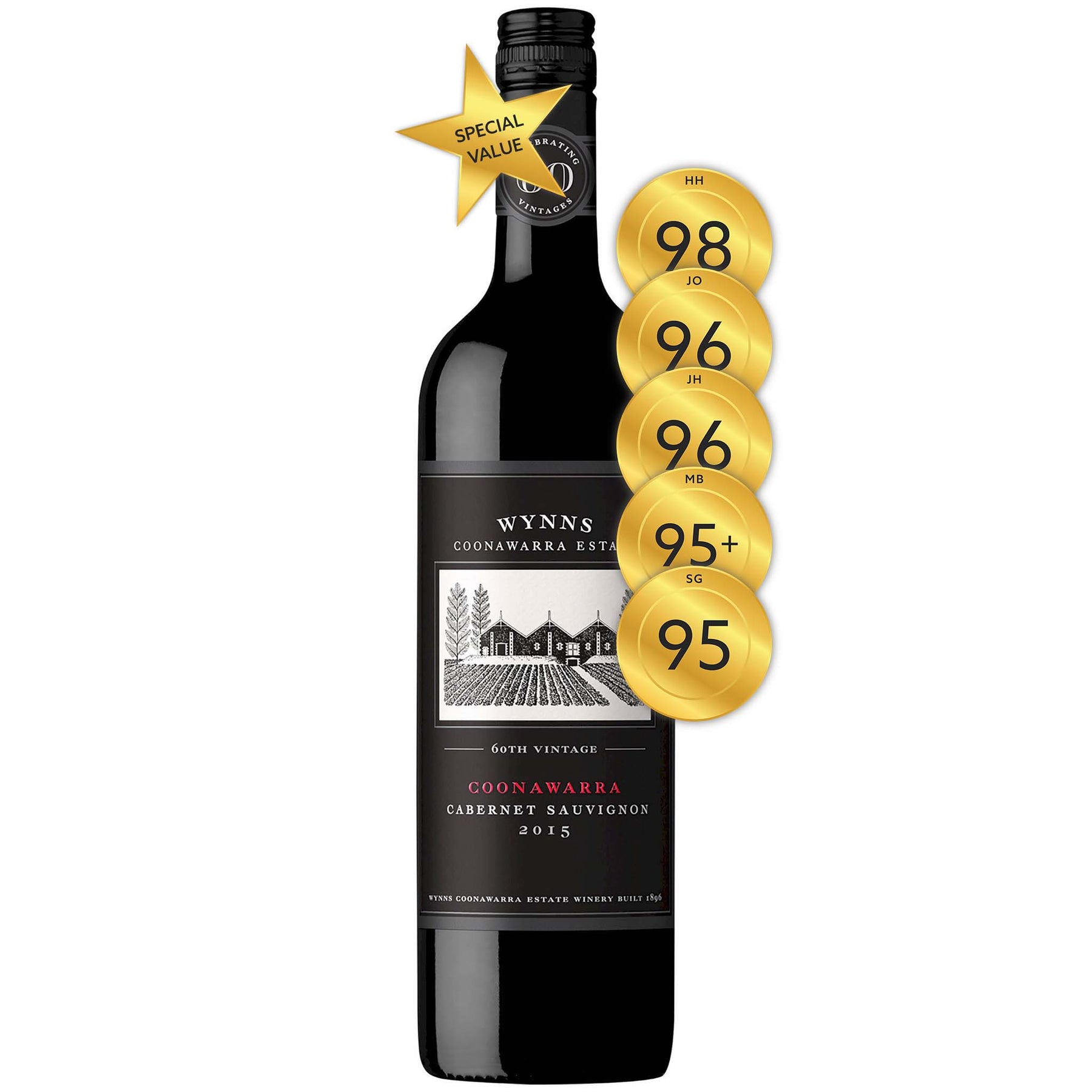 Wynns Coonawarra Estate Black Label Cabernet Sauvignon 2015