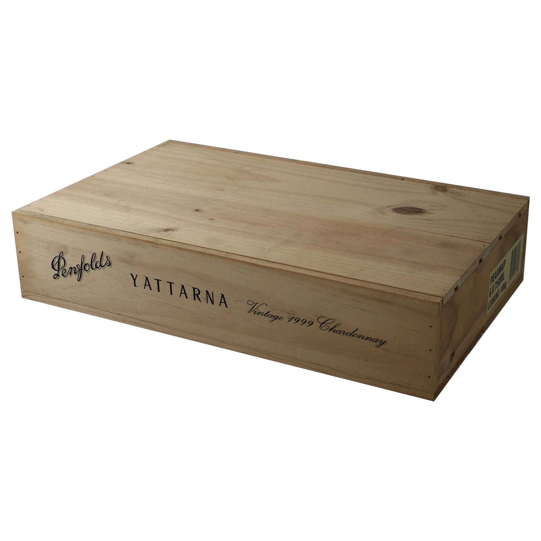 Penfolds Yattarna 1999 Timber Box (6 pack)