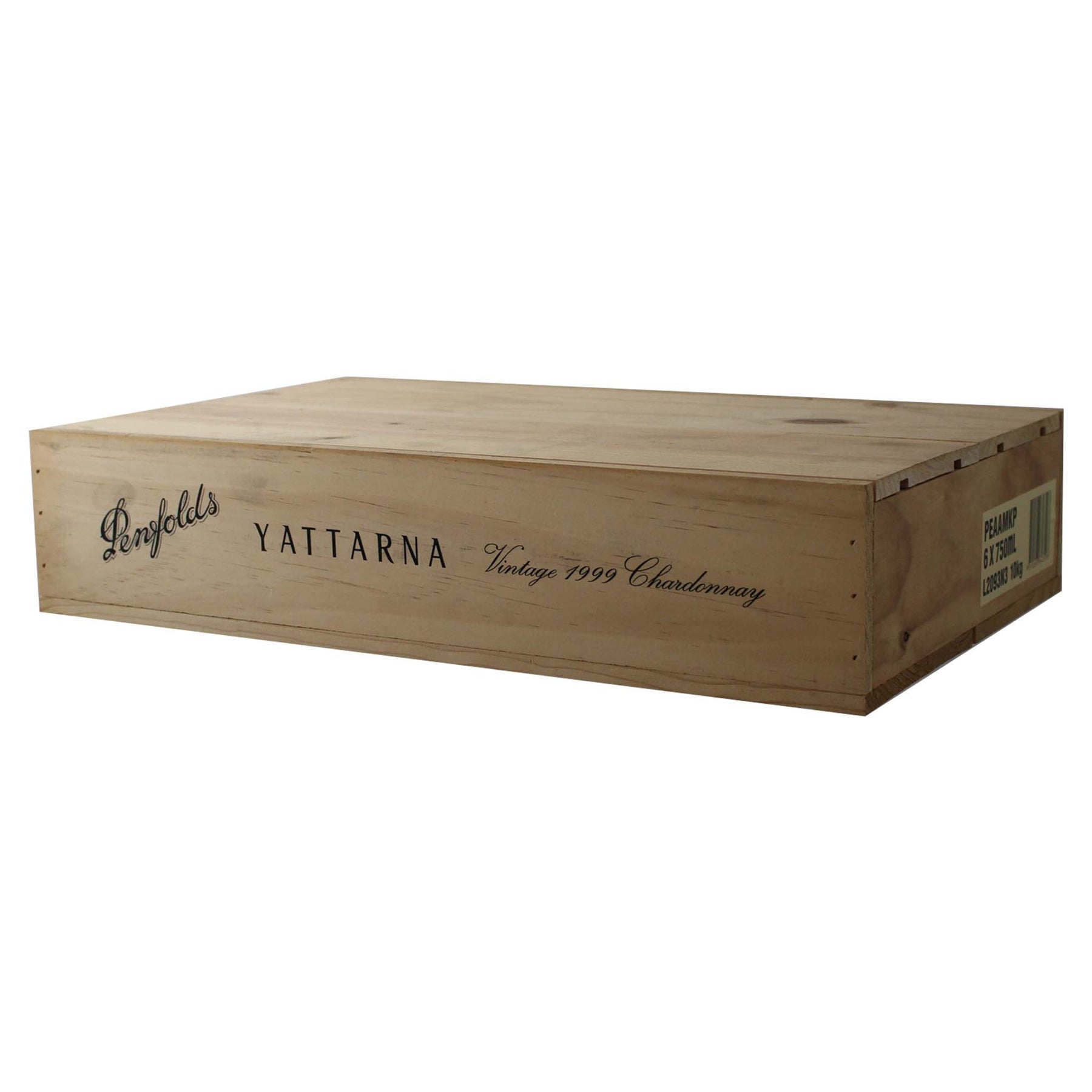 Penfolds Yattarna 1999 Timber Box (6 pack)