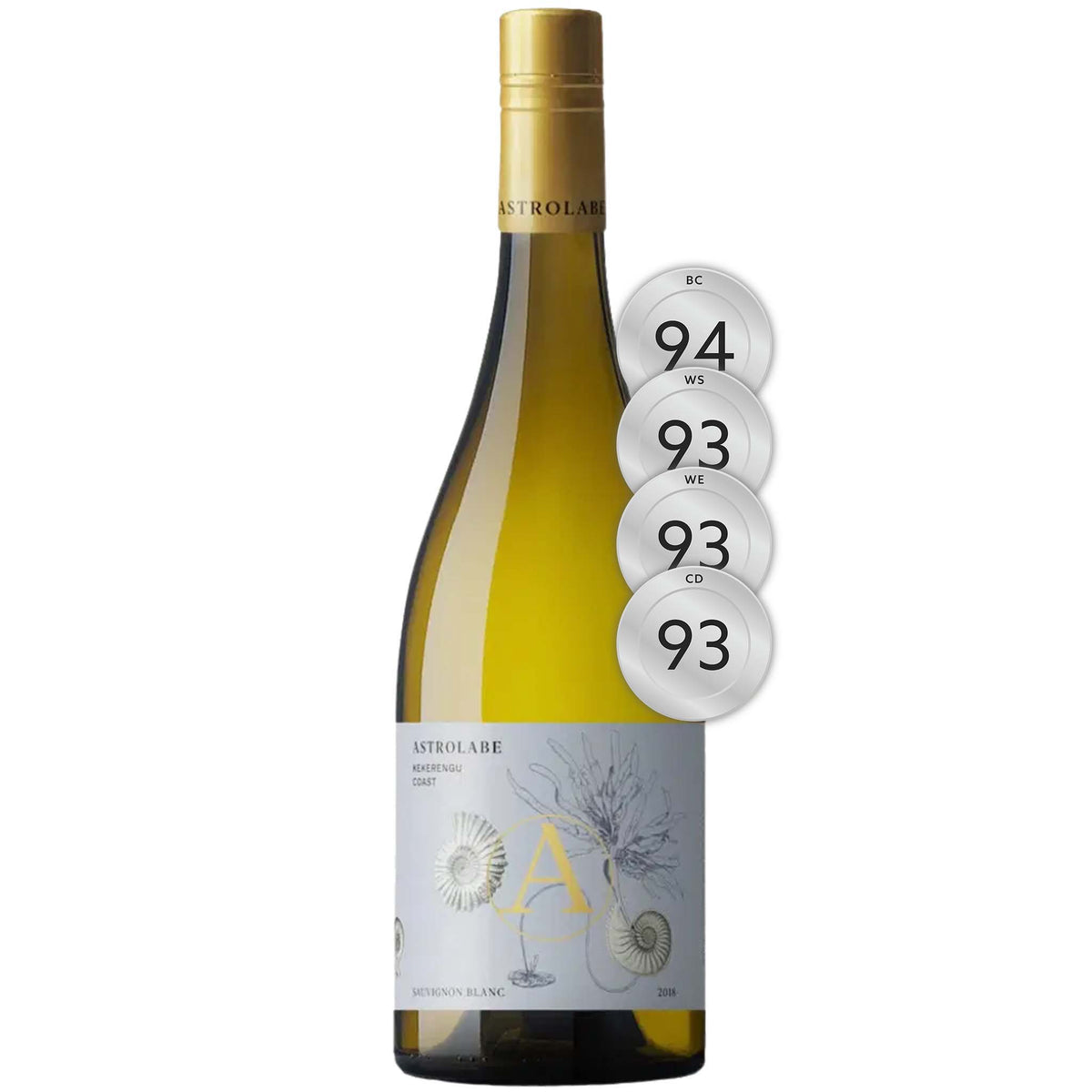 Astrolabe Kēkerengū Coast Sauvignon Blanc 2020 - Main Image